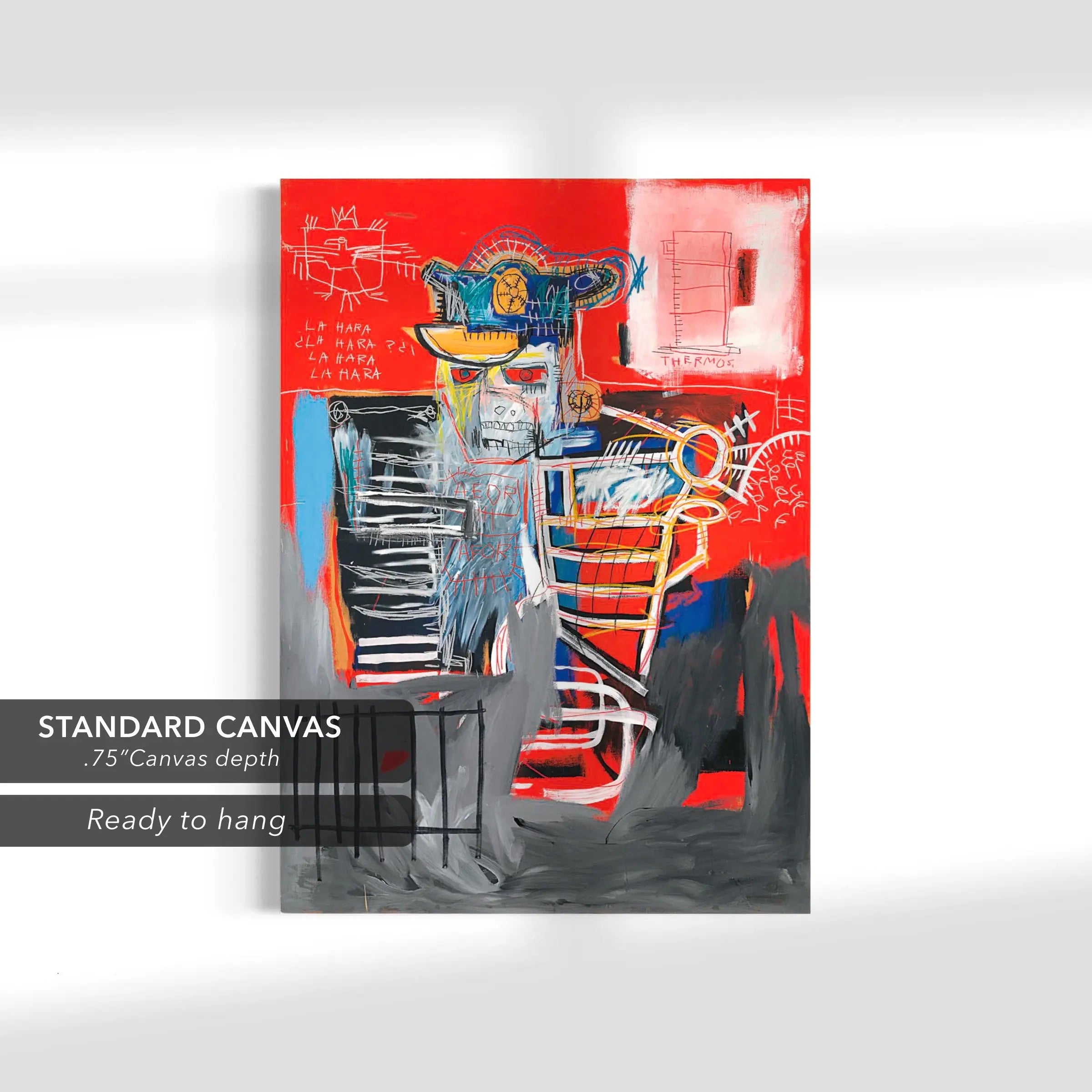 Jean-Michel Basquiat La Hara, 1981 Canvas Art | Poster Print Canvastoria