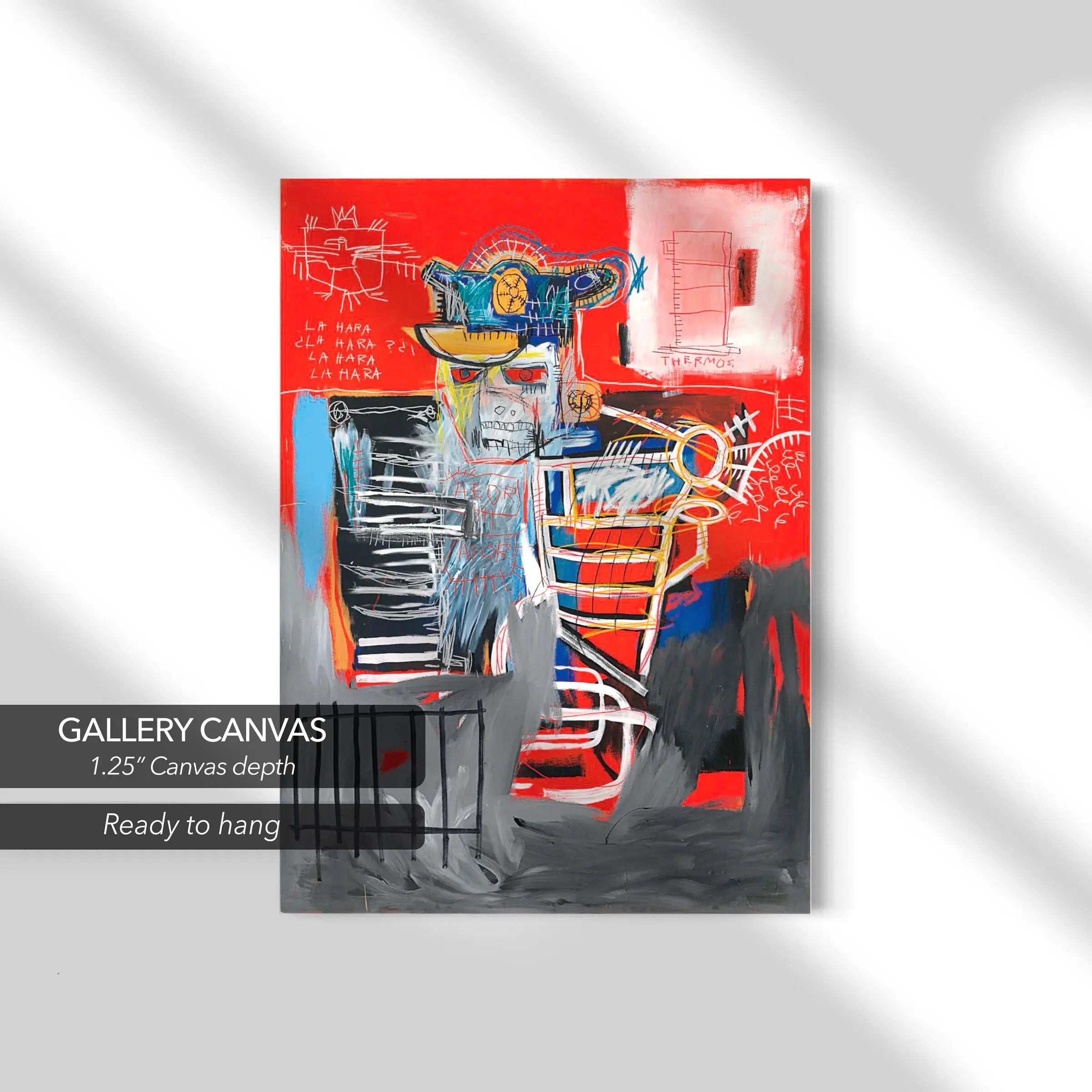 Jean-Michel Basquiat La Hara, 1981 Canvas Art | Poster Print Canvastoria
