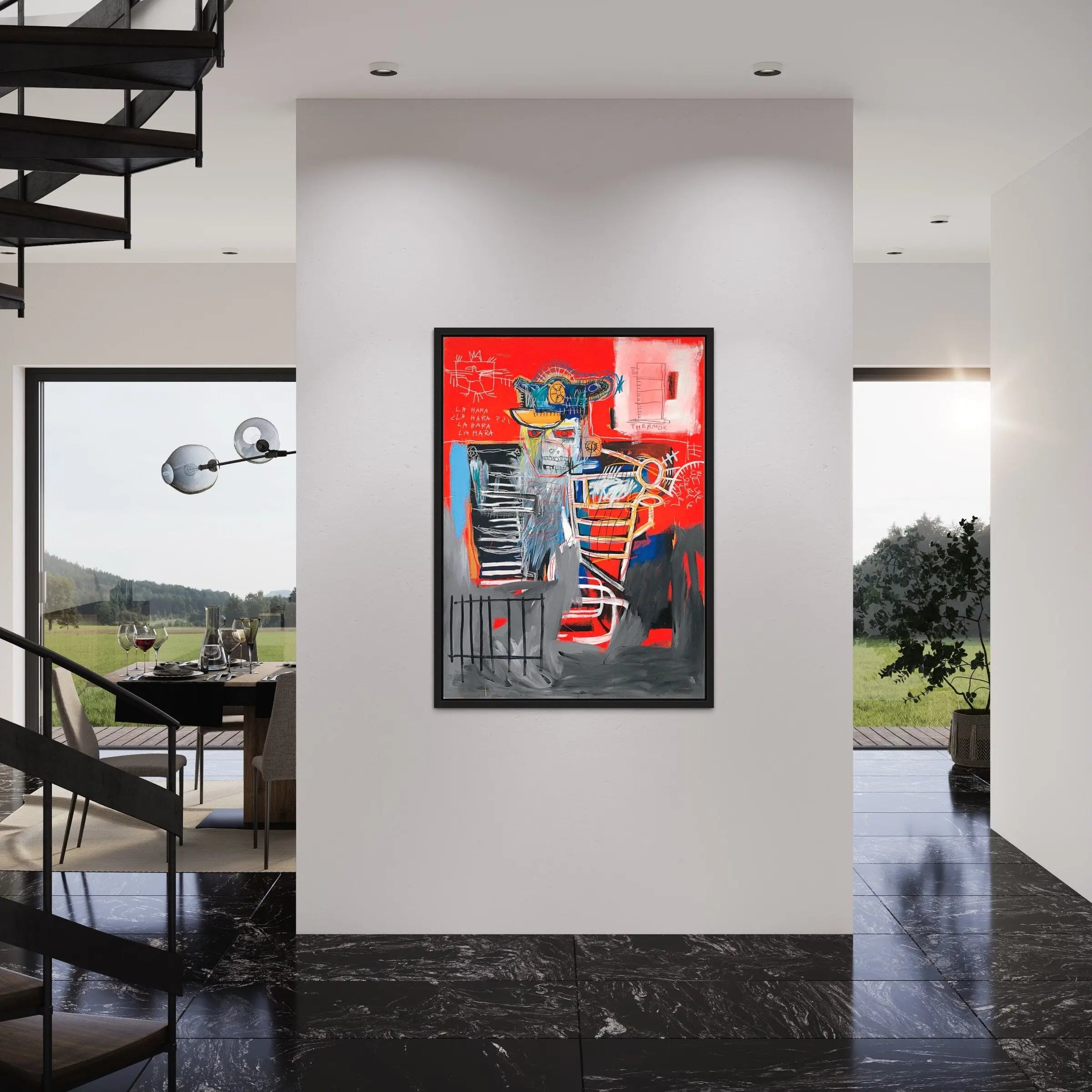 Jean-Michel Basquiat La Hara, 1981 Canvas Art | Poster Print Canvastoria