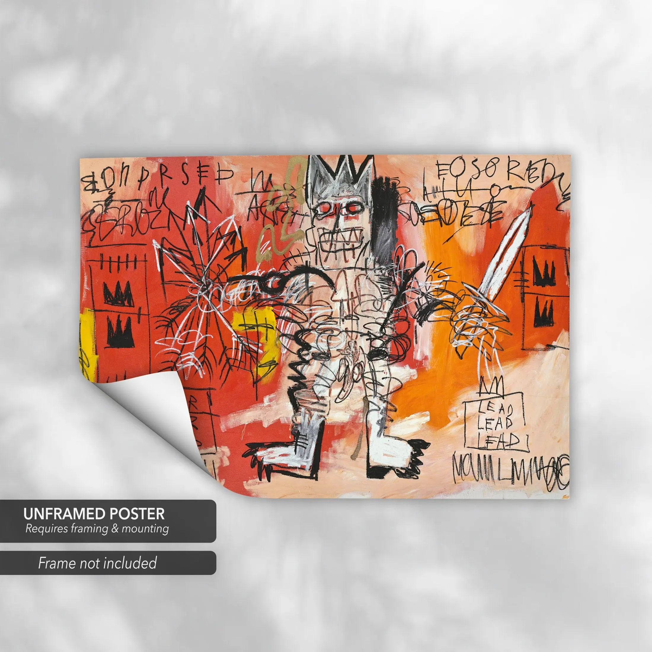 Jean-Michel Basquiat (After) Untitled Canvas Art | Poster Print Canvastoria
