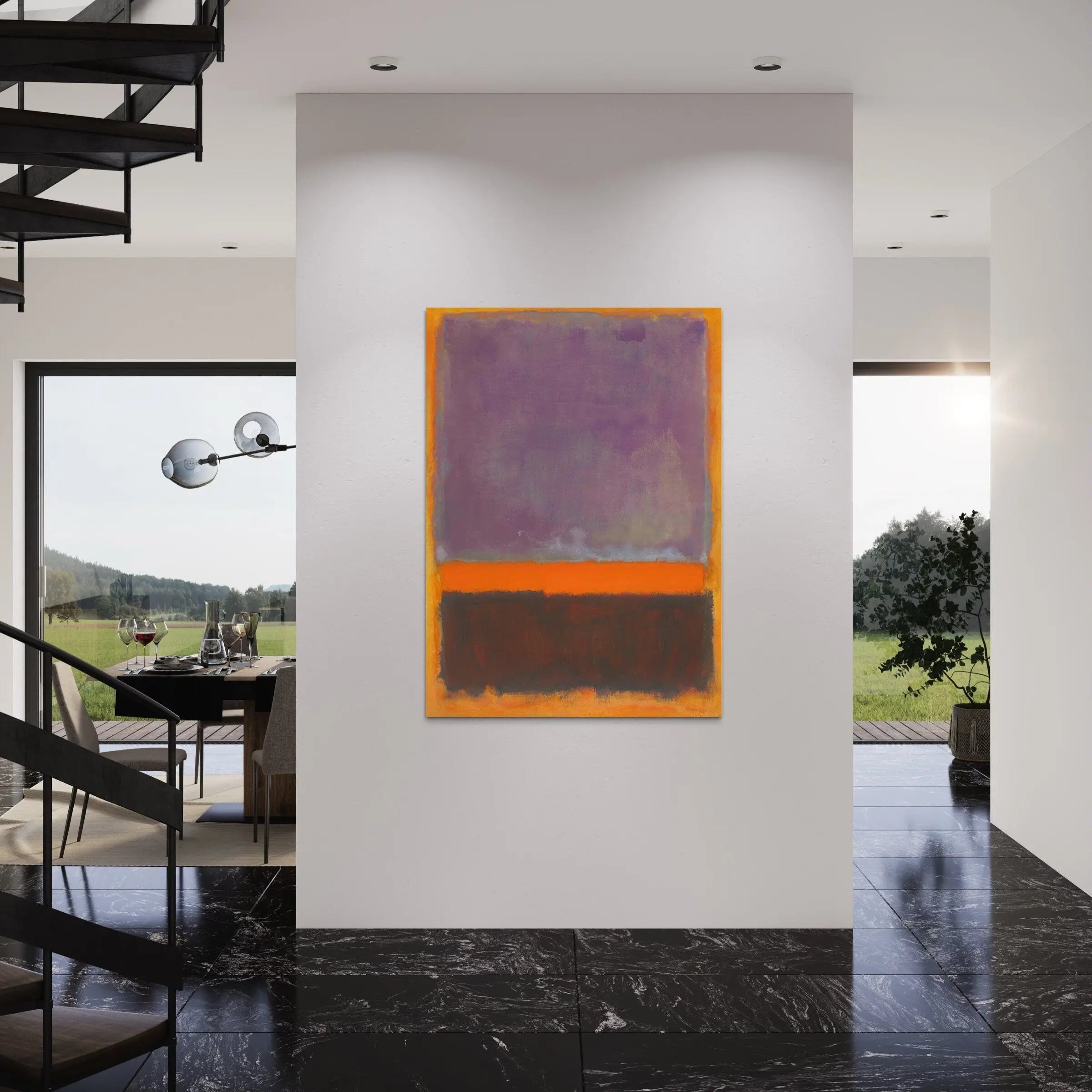 Mark Rothko Untitled 1952 Canvas Art | Poster Print Canvastoria