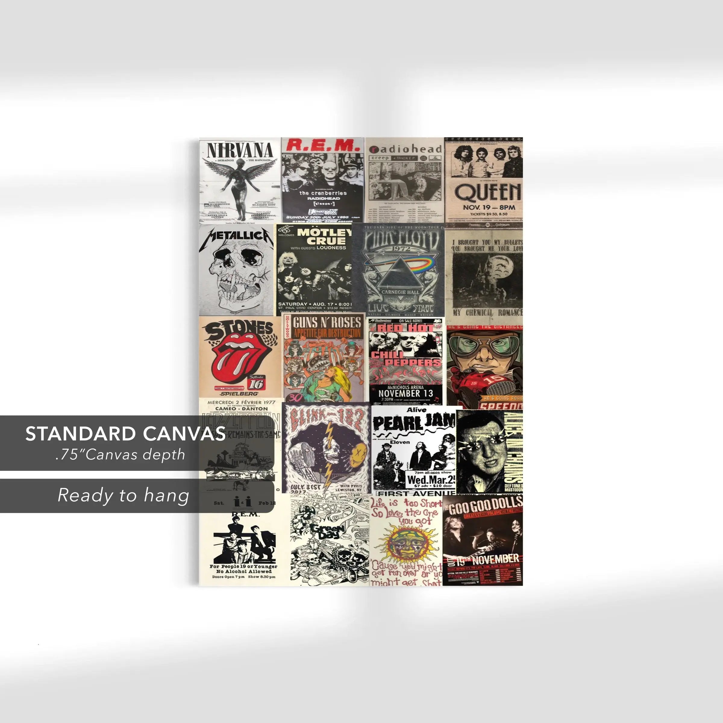 Rock 'n' Roll Legends Canvas Art | Poster Print Canvastoria