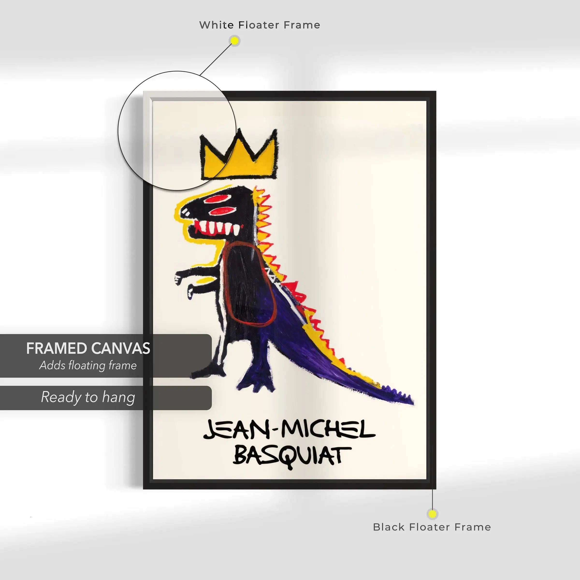 Jean-Michel Basquiat 'Pez Dispenser 1997' Estate Canvas Art | Poster Print Canvastoria