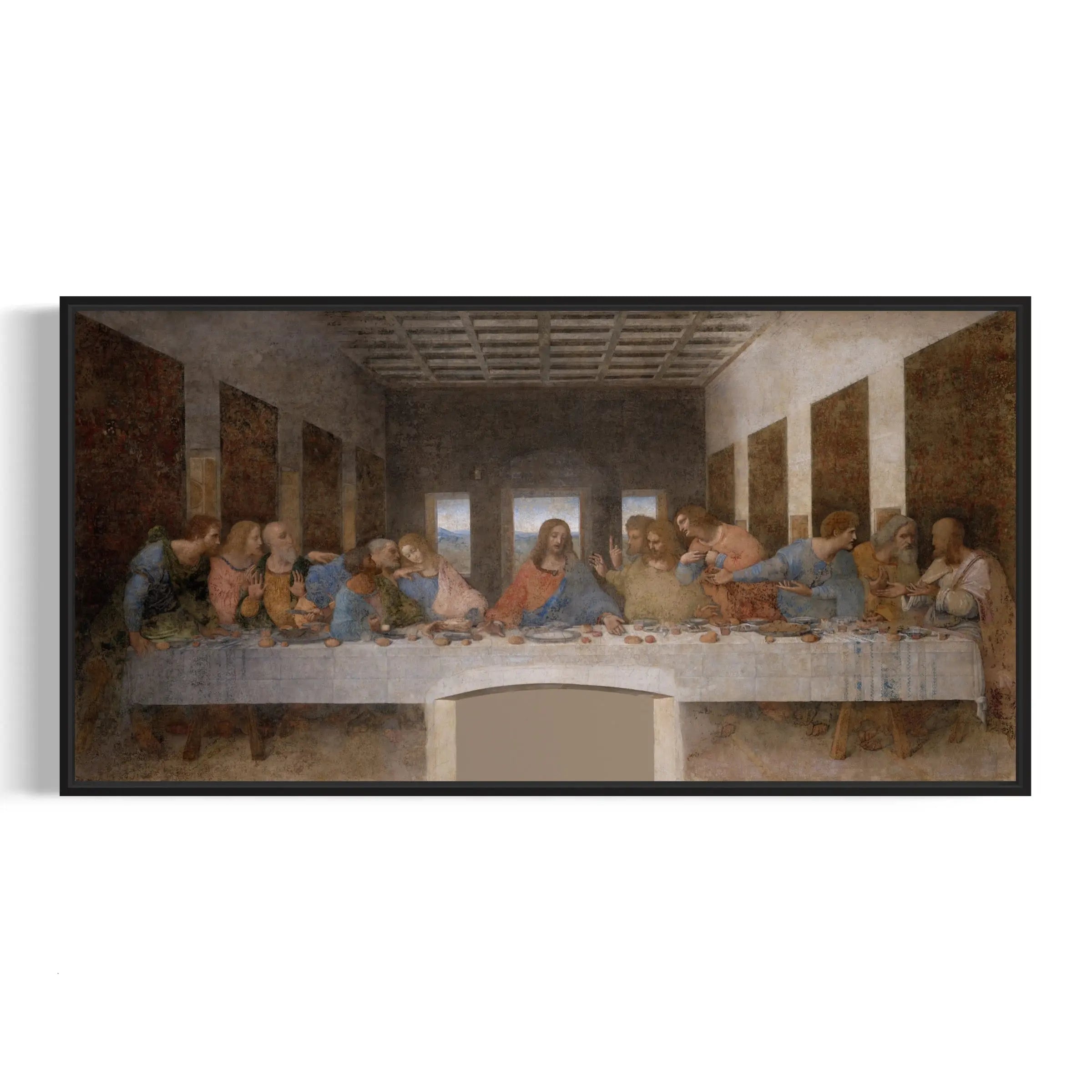 The Last Supper by Leonardo da Vinci Canvas Art | Poster Print Reproduction Canvastoria