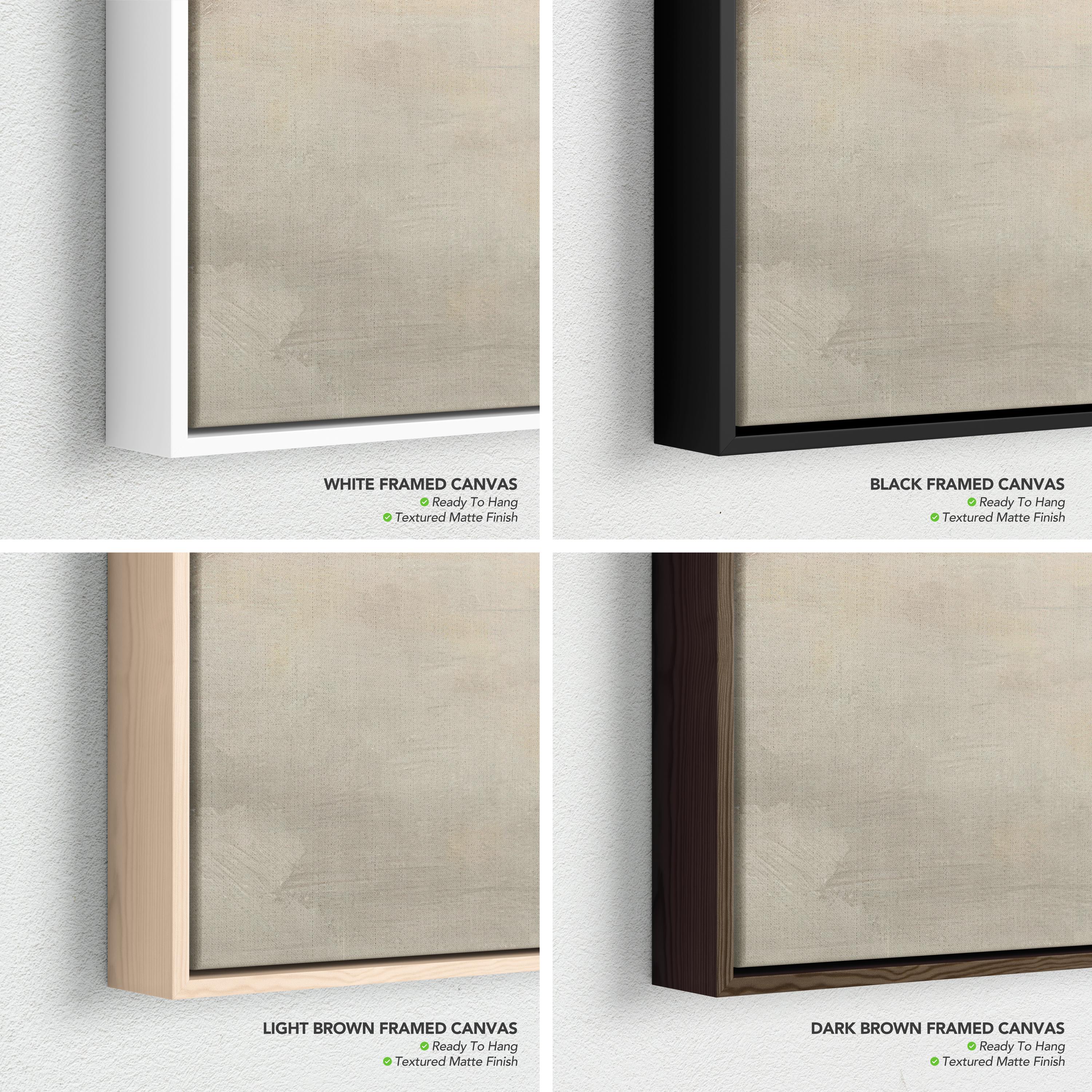 Jesus & Sheep Set of 3 Wall Art Canvas | Framed Poster Prints | Minimalist Christian Pastoral