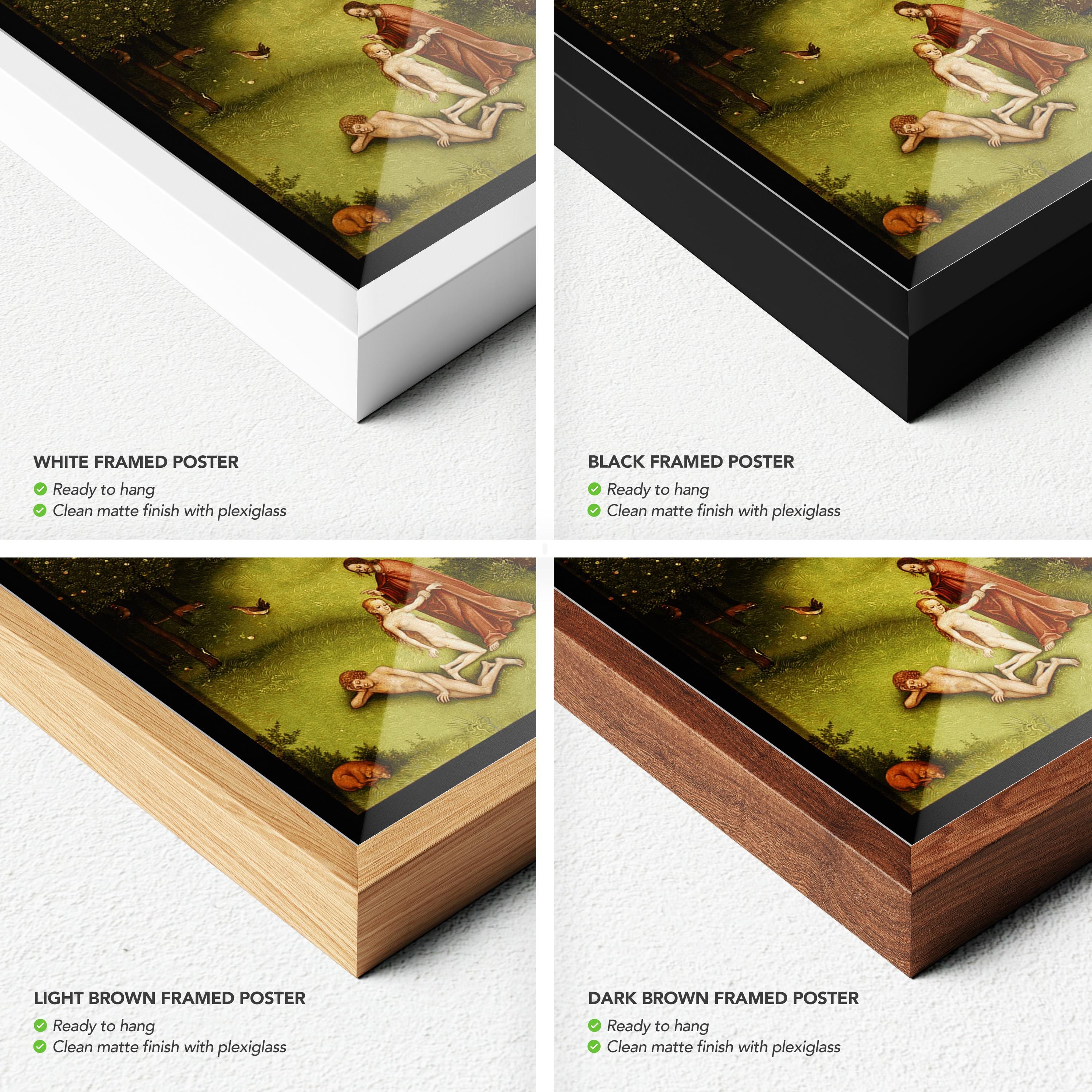 The Last Judgment Canvas Art | Poster Print | Hieronymus Bosch Renaissance Religious Artwork