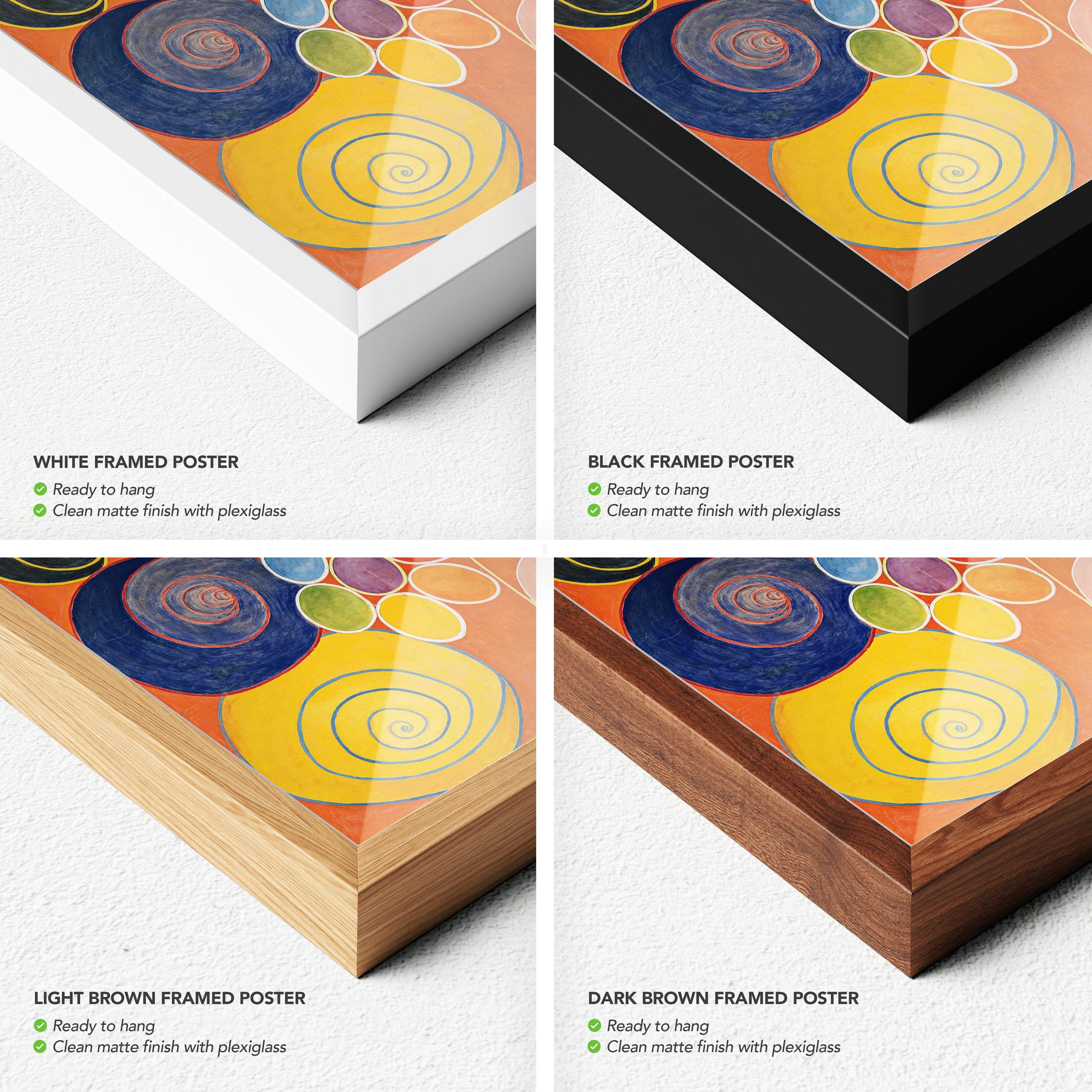 Hilma af Klint The Ten Largest No.3 Youth Canvas Art | Poster Print