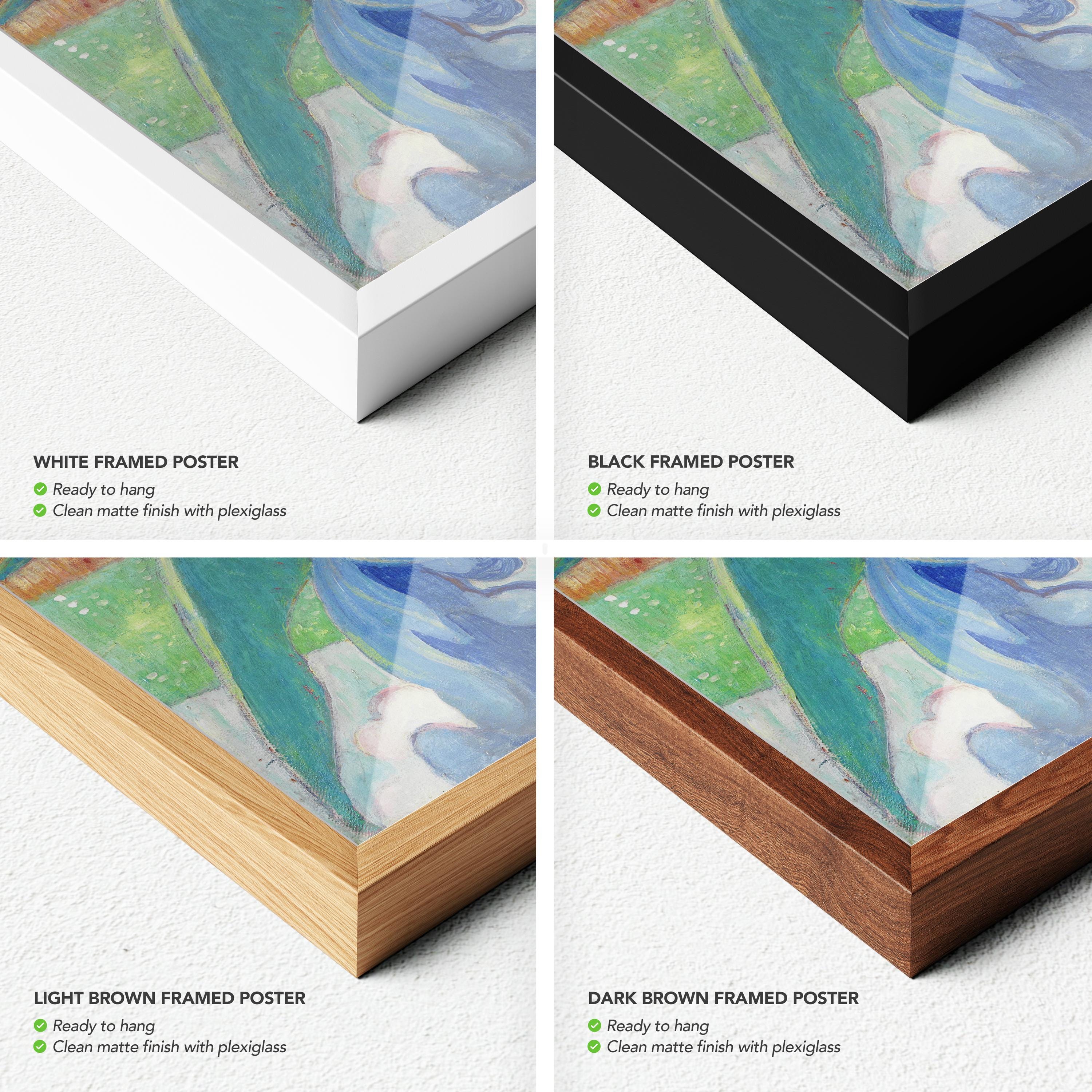 Emile Bernard L'annonciation 1890 Mid Century Canvas Art | Poster Print