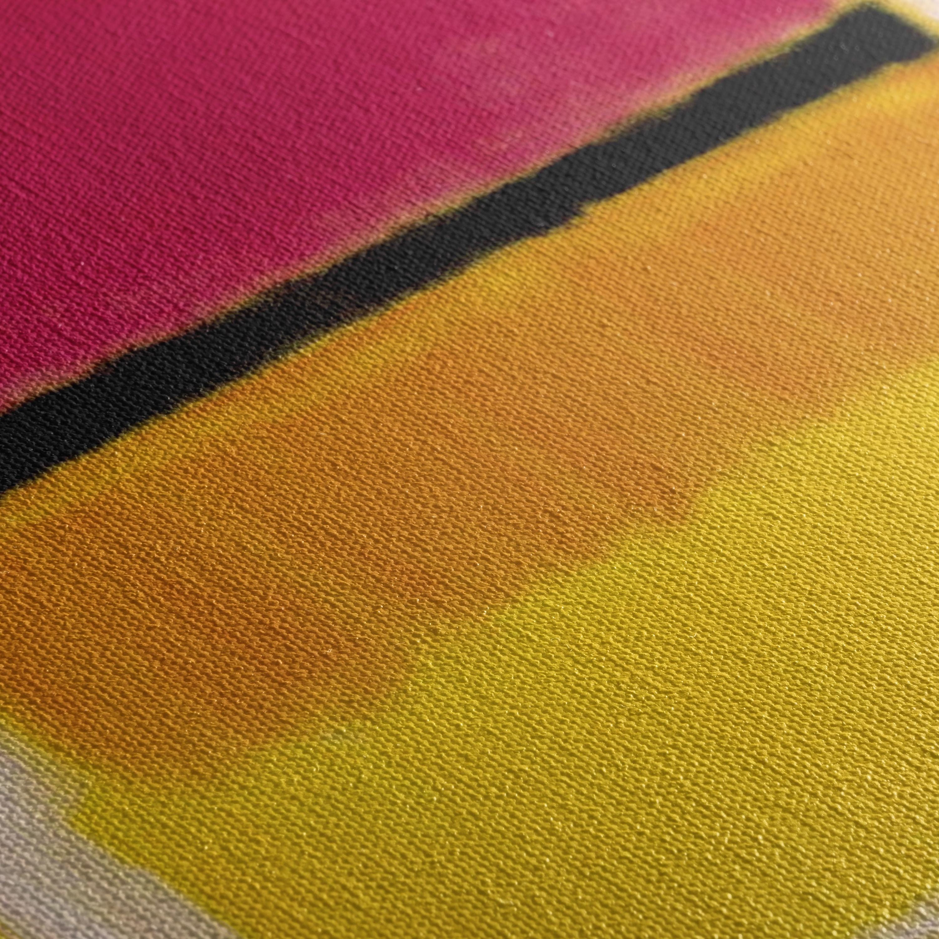 Mark Rothko Violet, Black, Orange, Yellow Abstract Canvas Wall Art | Poster Print