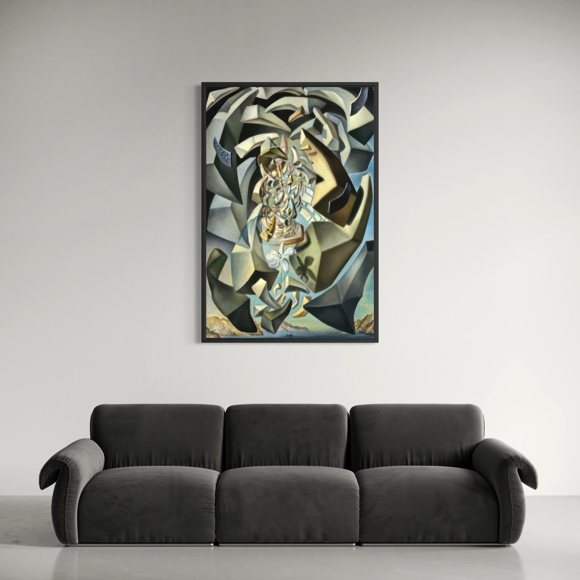 Madone Micropysique Wall Art Canvas Poster Print | Salvador Dali Surreal Modern Art