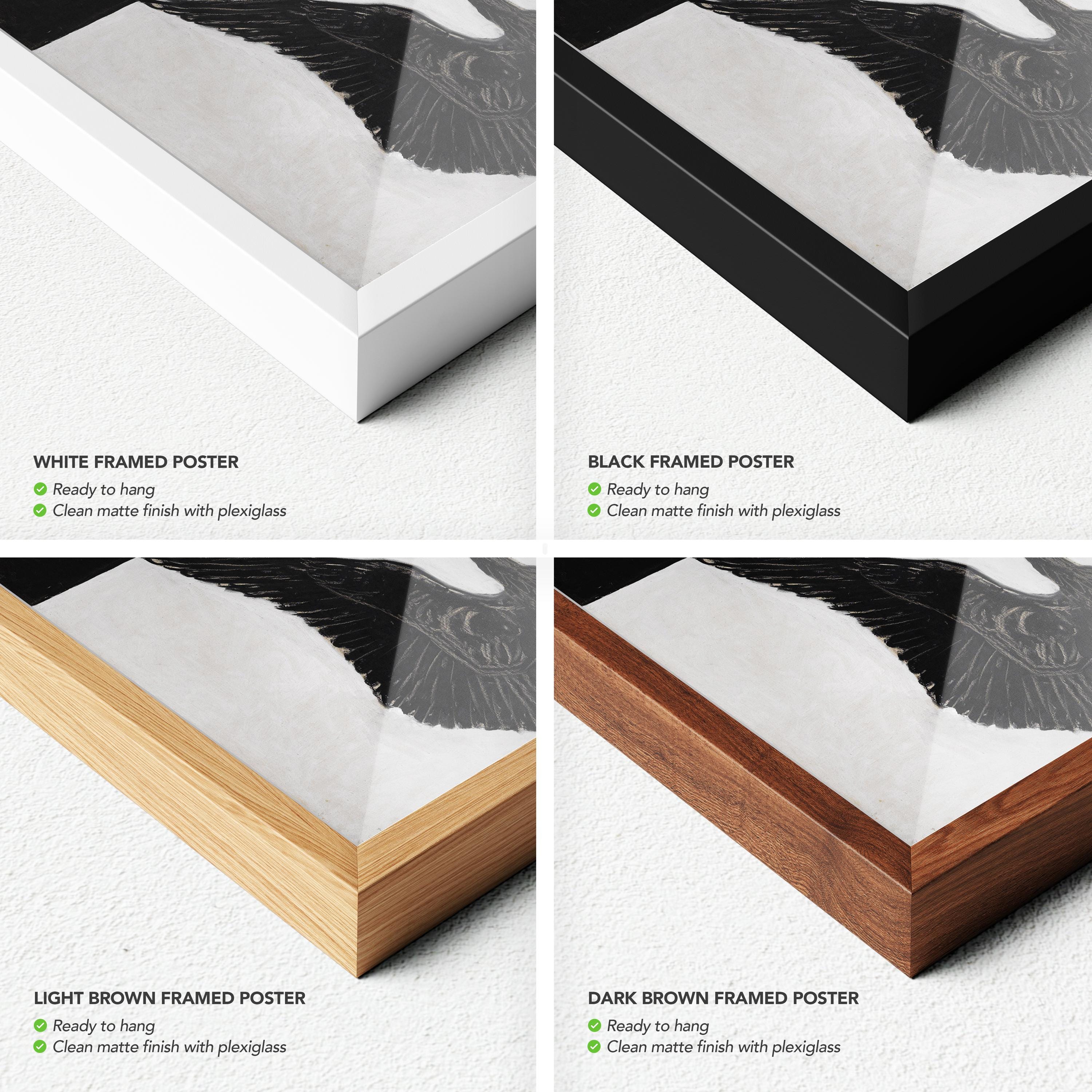 Hilma af Klint The Swan No 1 Abstract Canvas Art | Poster Print