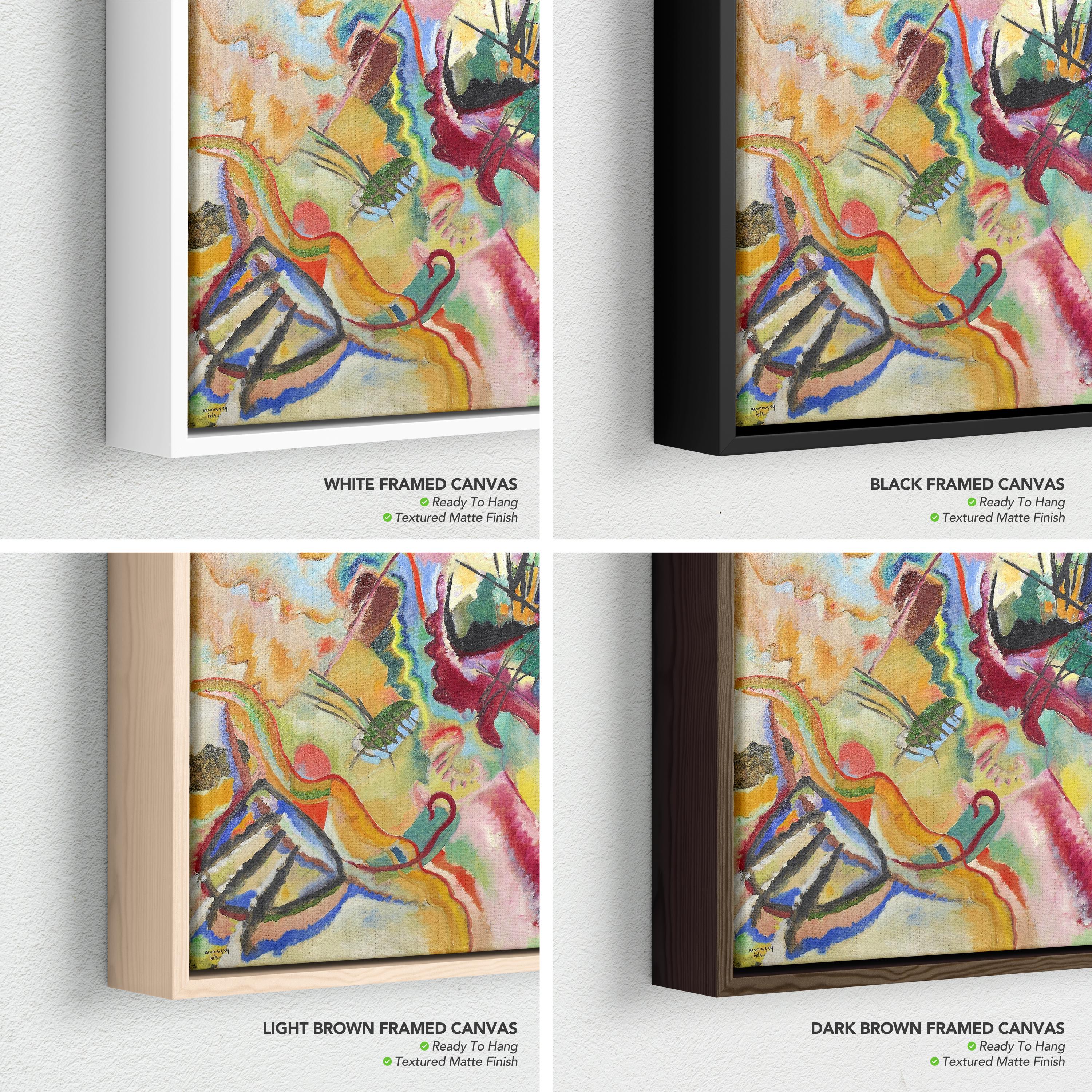 Wassily Kandinsky Composition VII | Geometric Abstraction Canvas Wall Art | Poster Print