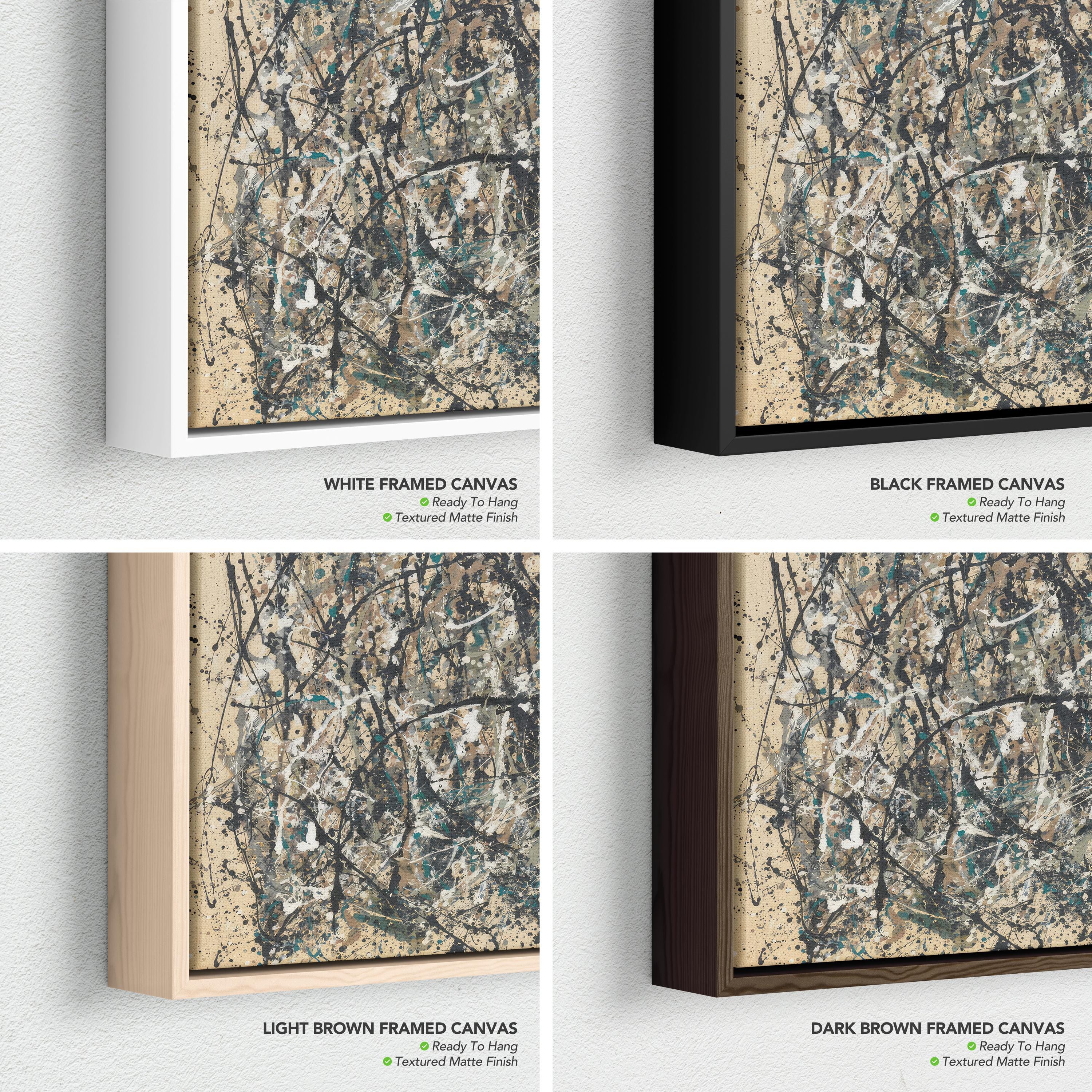 Jackson Pollock One. Number 31 Modern Canvas Art | Poster Print