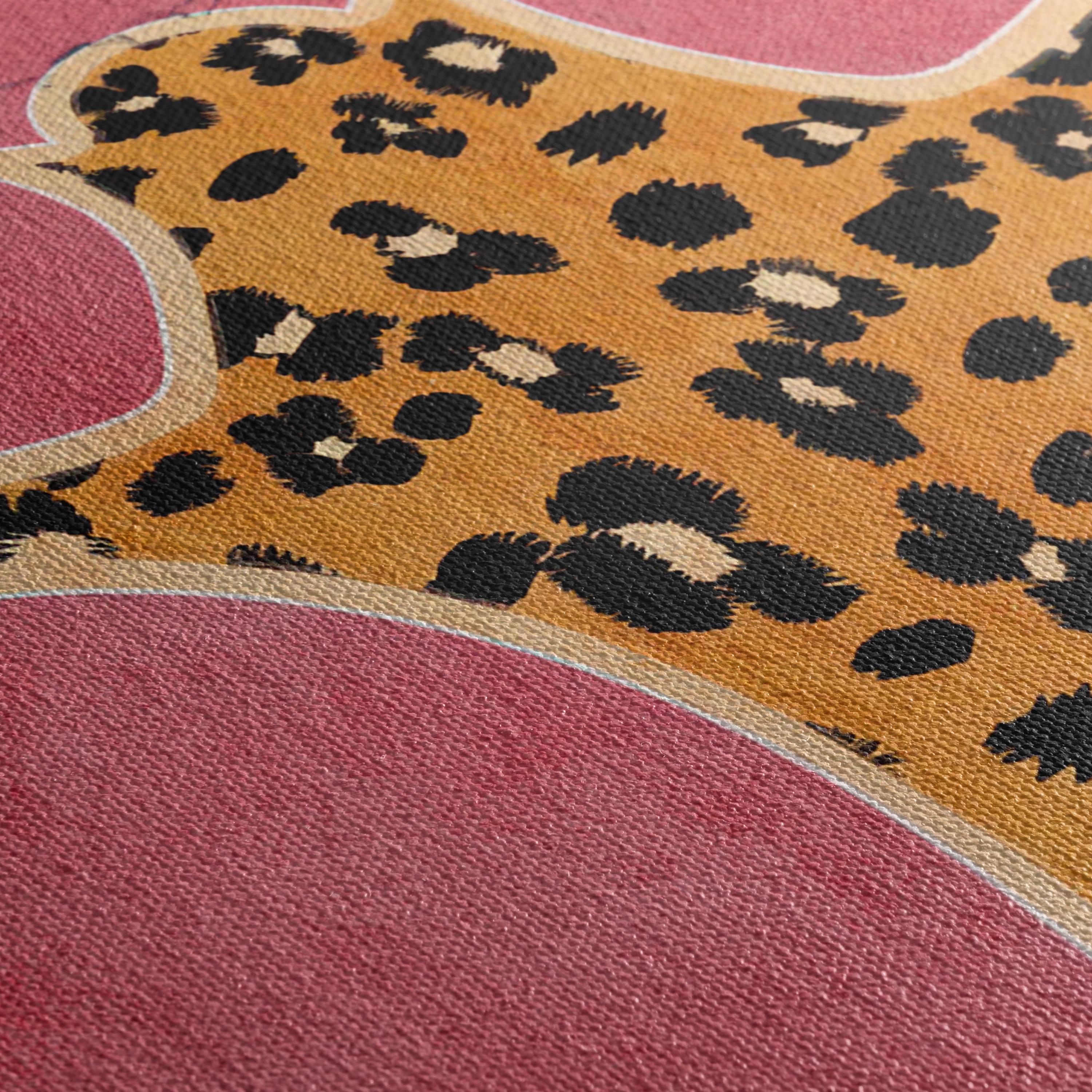 Set of 3 Prints Cheetah Cats Animal | Modern Boho Preppy Poster | Canvas Wall Art