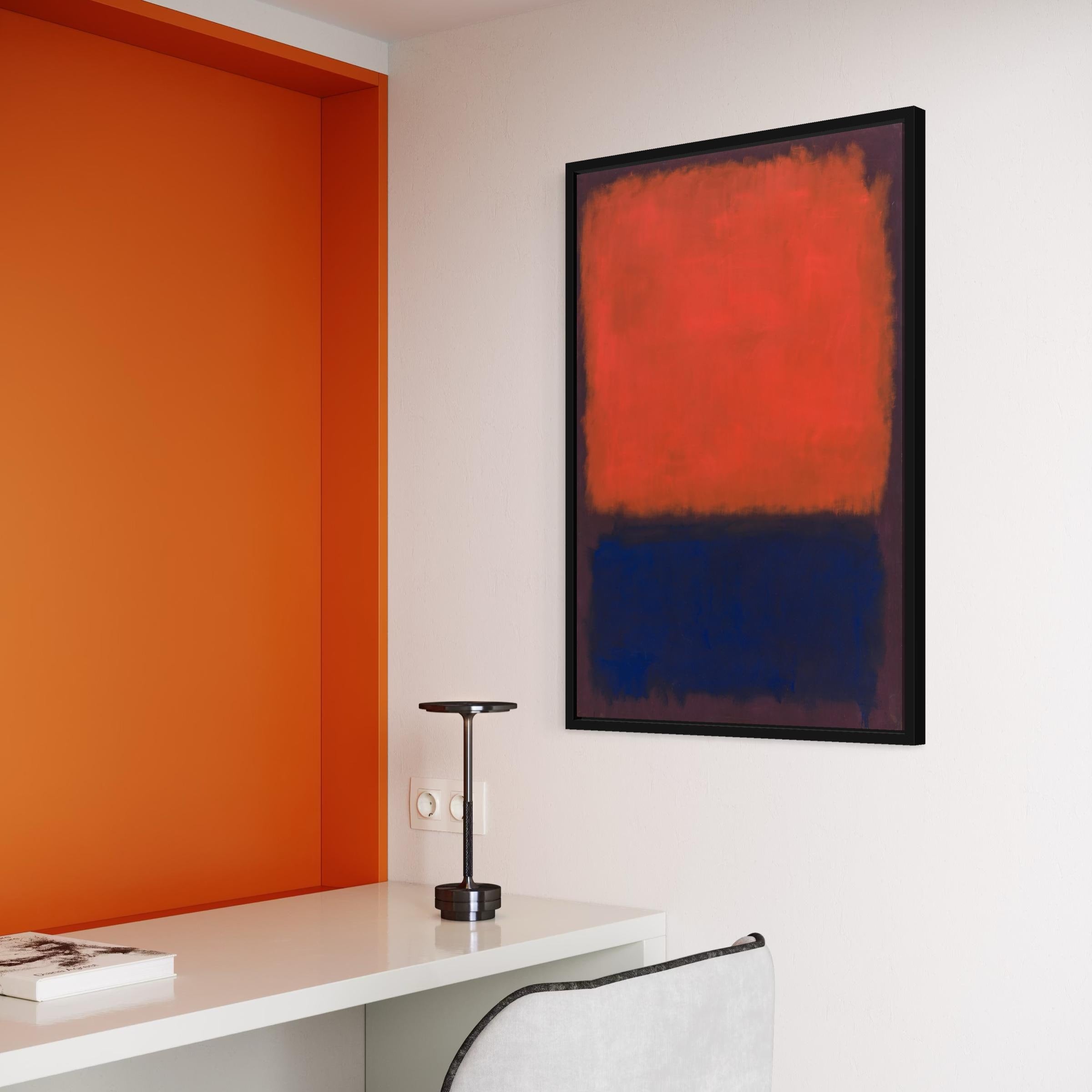 Mark Rothko No. 14 Wall Art Canvas Poster Print | Modern Expressionism Abstract Reproduction