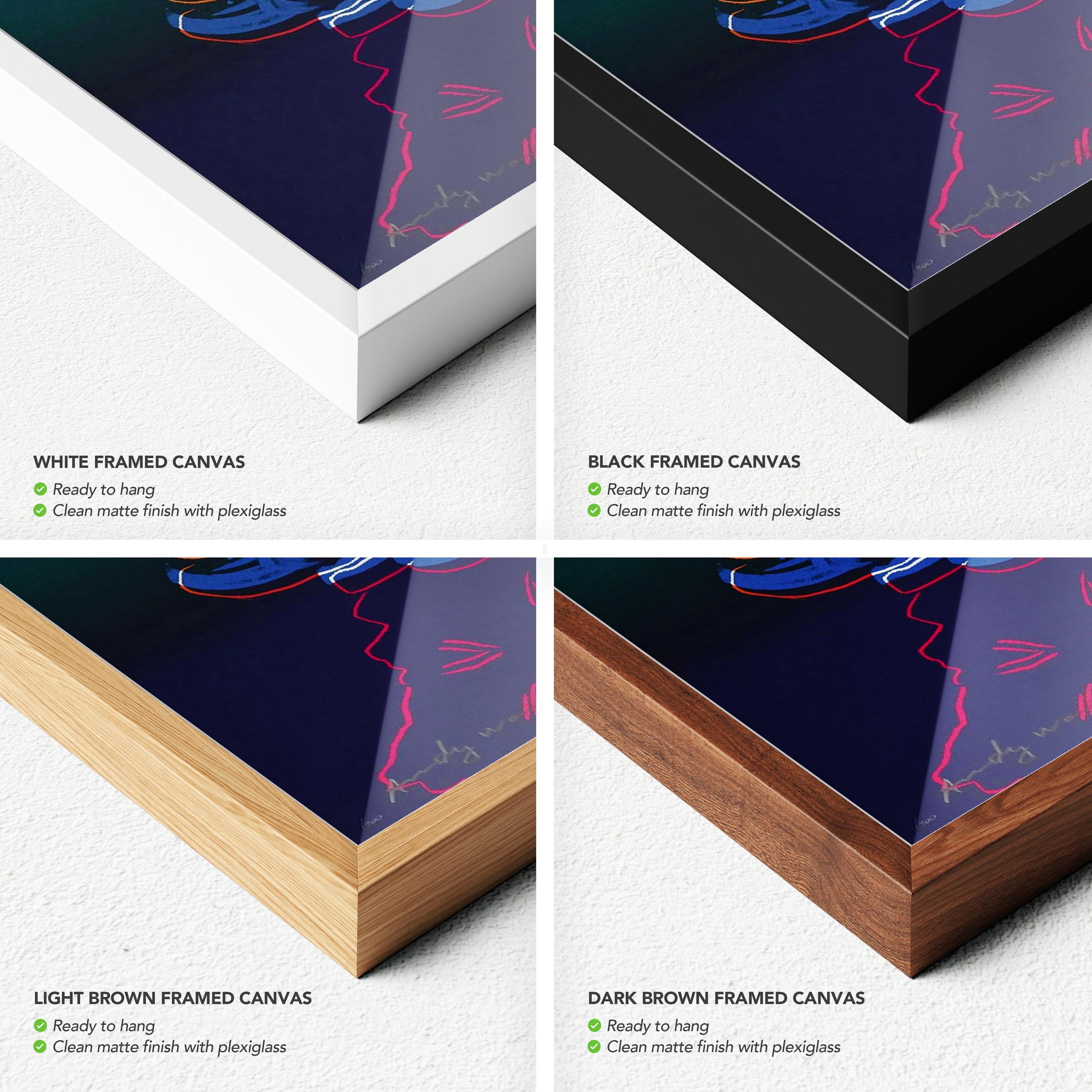 Andy Warhol Chrysanthemum Flower Pop Art Botanical Canvas Art | Poster Print