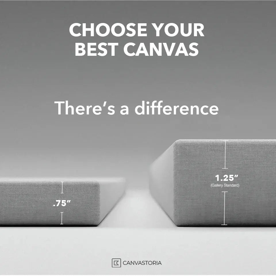 a pair of speakers with the words choose your best canvass