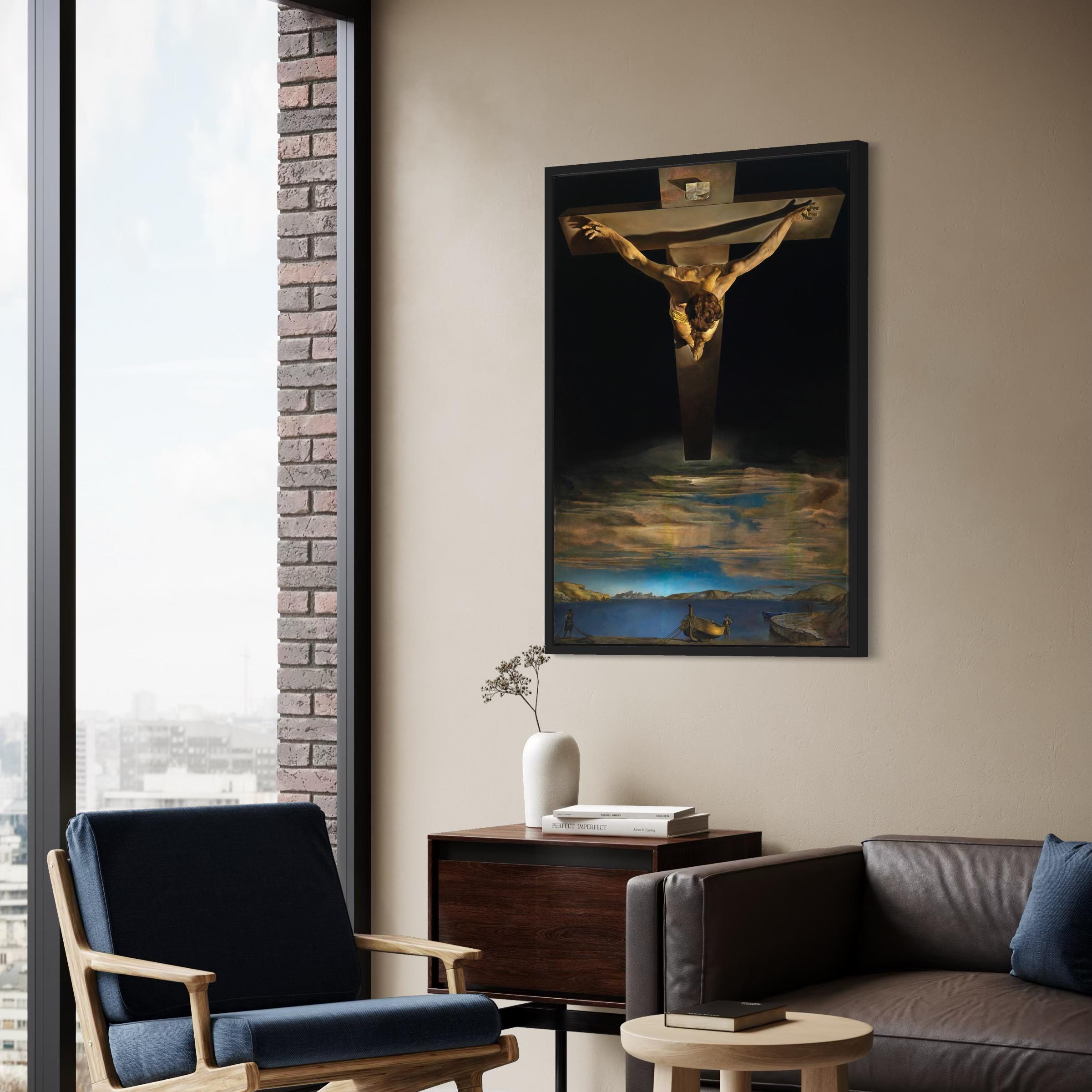 Salvador Dali Christ of Saint John of the Cross Surrealism Canvas Art | Poster Print