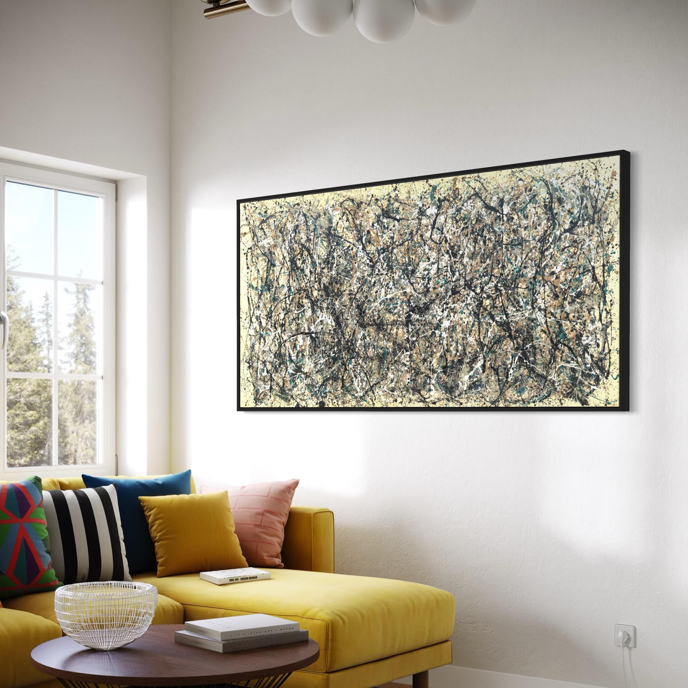 Jackson Pollock One. Number 31 Modern Canvas Art | Poster Print