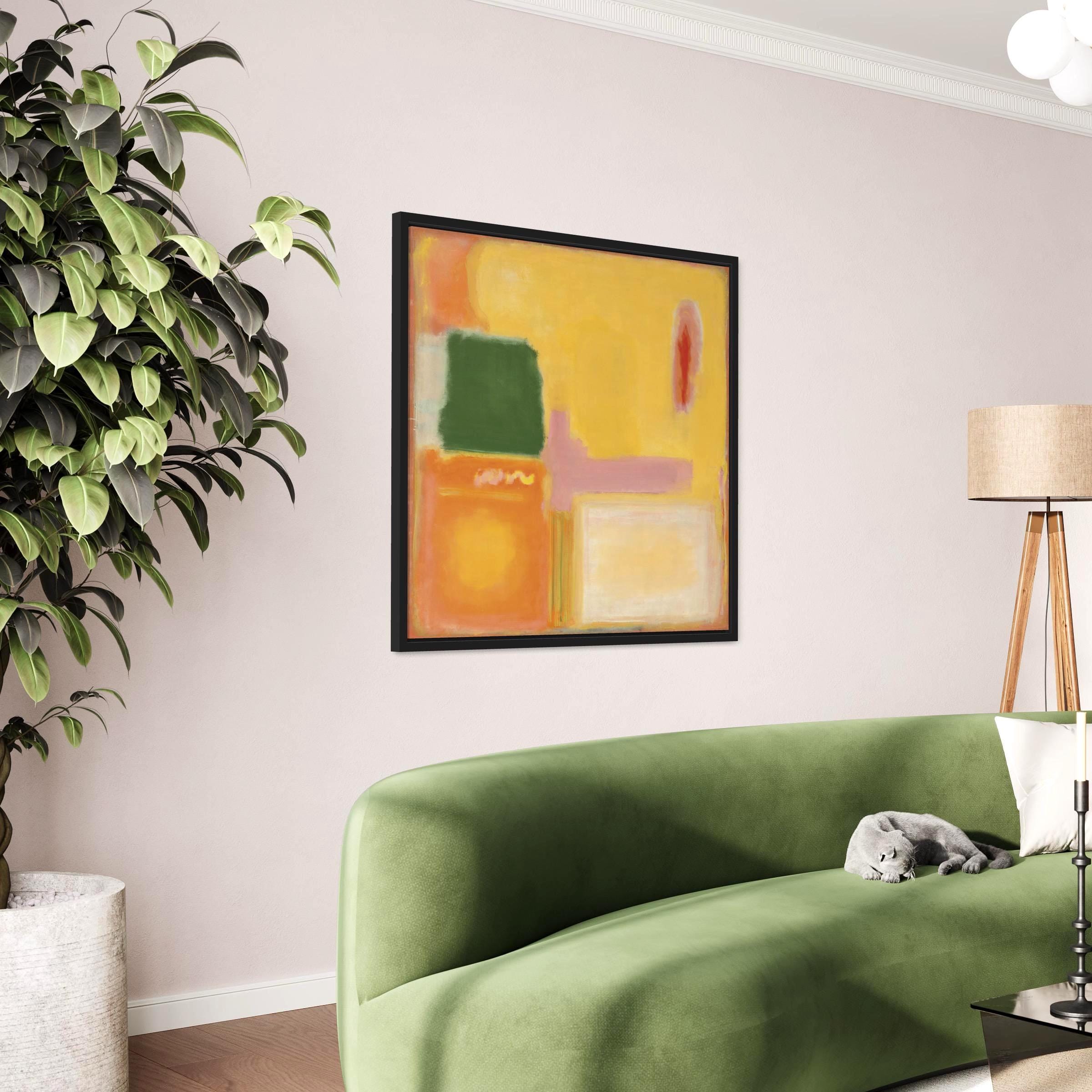 Mark Rothko No. 16 / No. 12 Abstract Expressionism Canvas Art | Poster Print