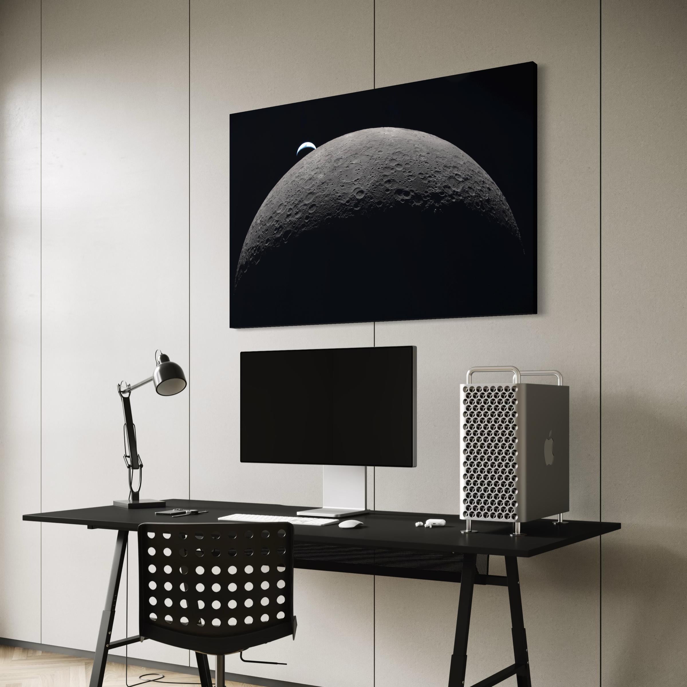 Artemis II Moon Mission | NASA Earthset Space Photo | Earthrise Artemis 2 Poster | Canvas Art