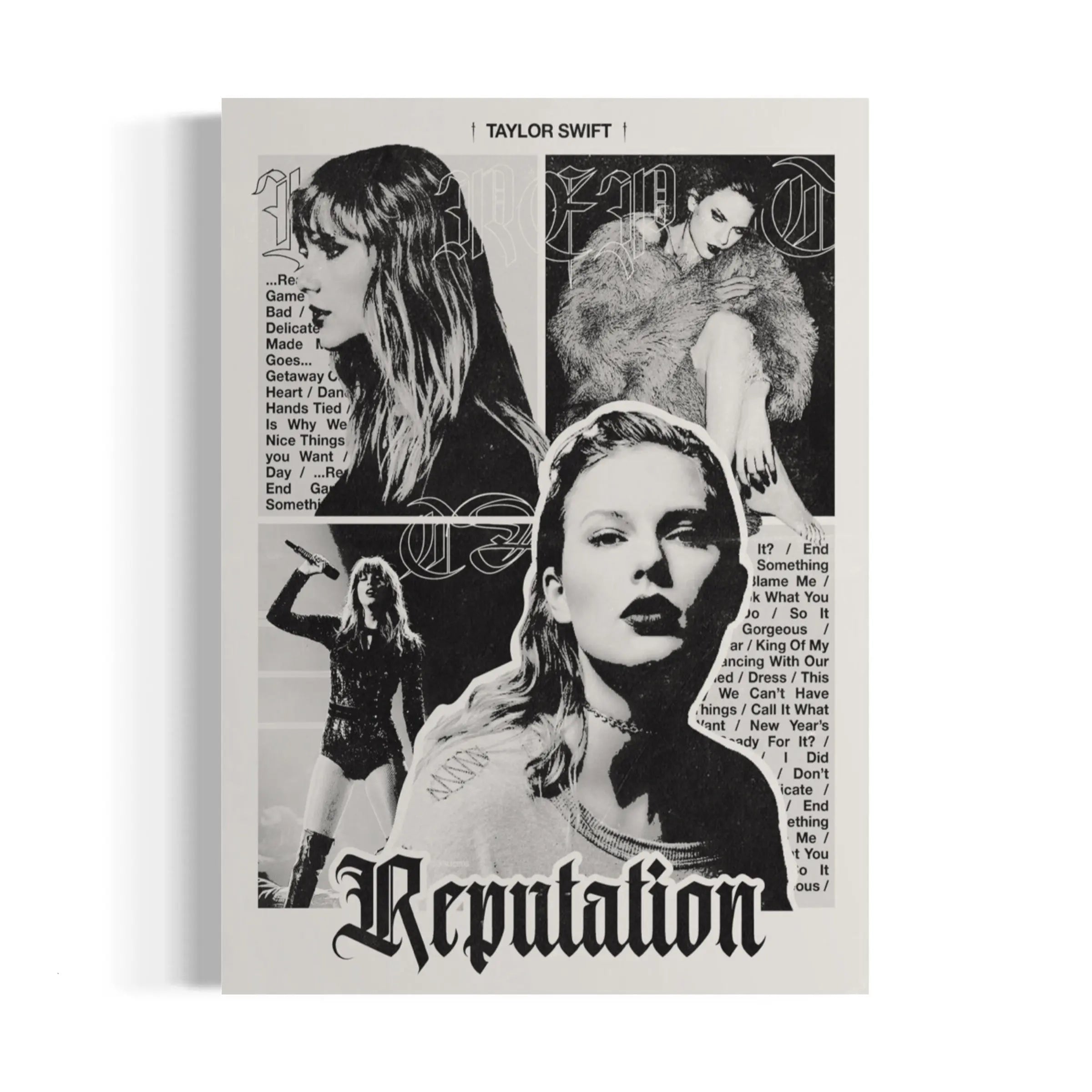 Taylor Swift Reputation ジクレー ポスター
