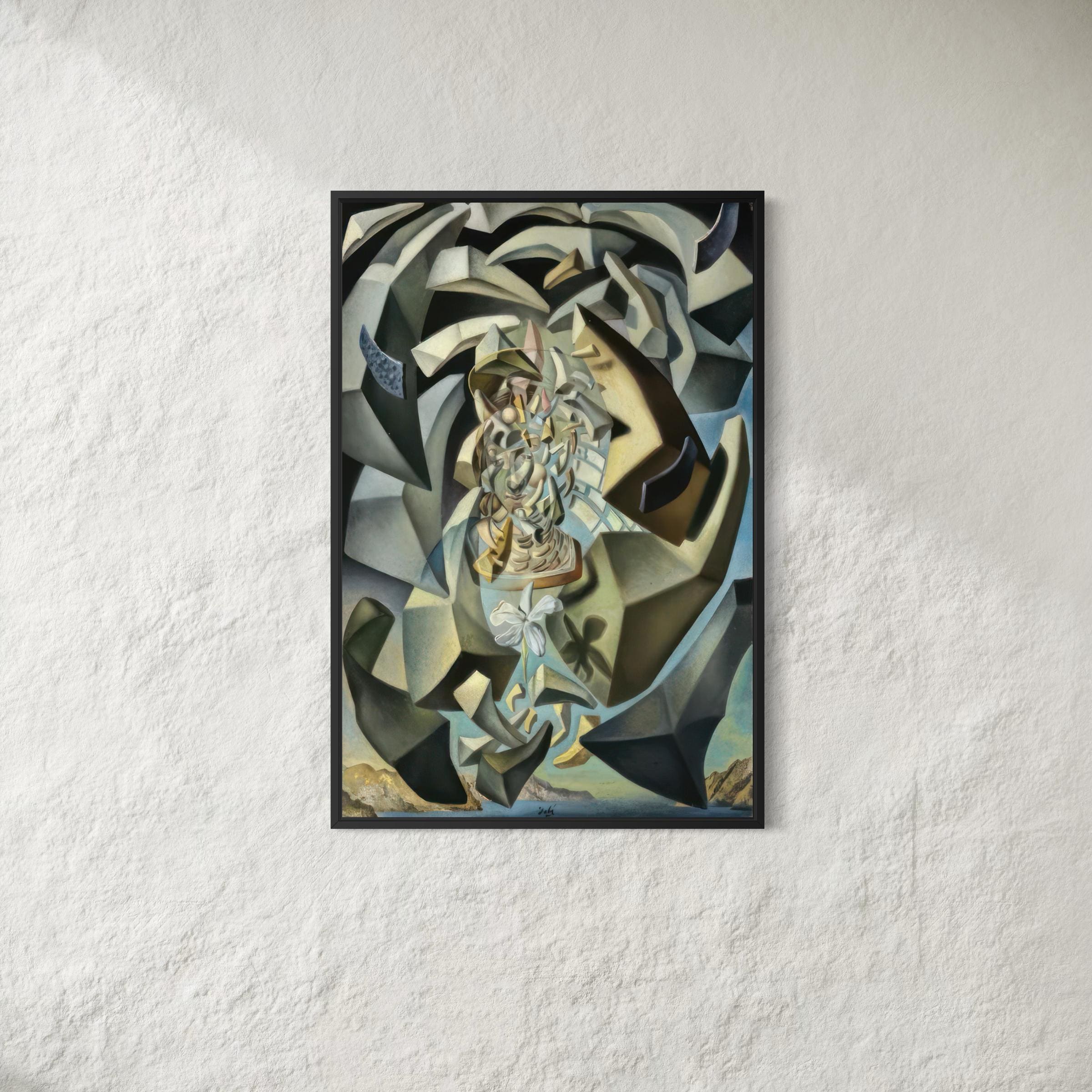 Madone Micropysique Wall Art Canvas Poster Print | Salvador Dali Surreal Modern Art