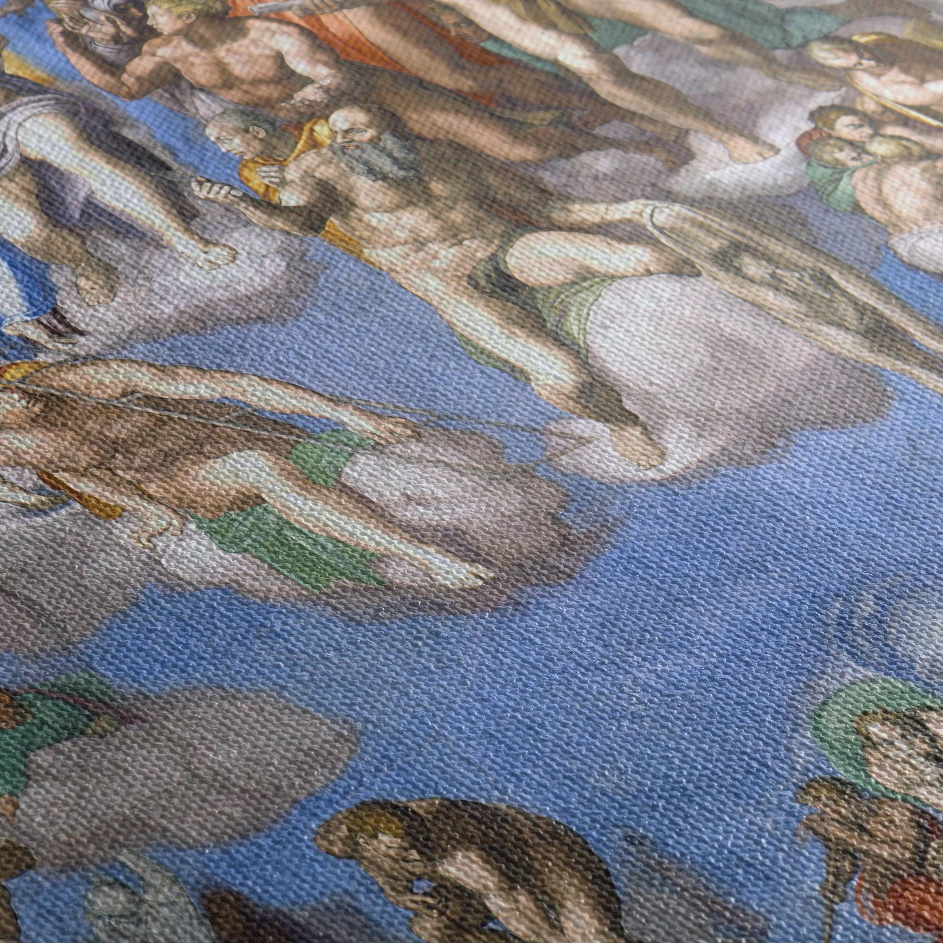 The Last Judgement Wall Art Canvas | Poster Print | Michelangelo Renaissance Religious Art