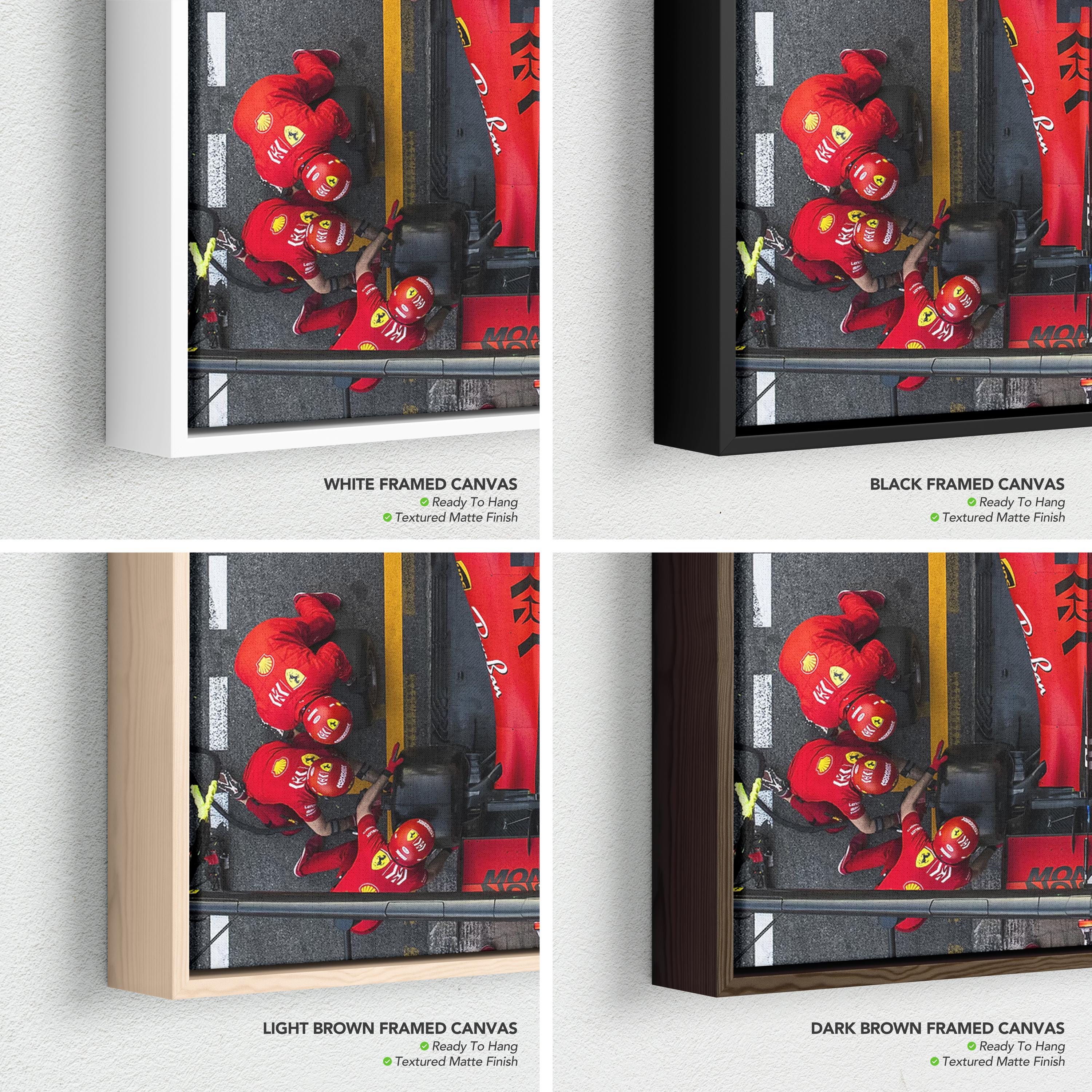 Formula F1 Motivational Motorsports Canvas Art | Poster Print