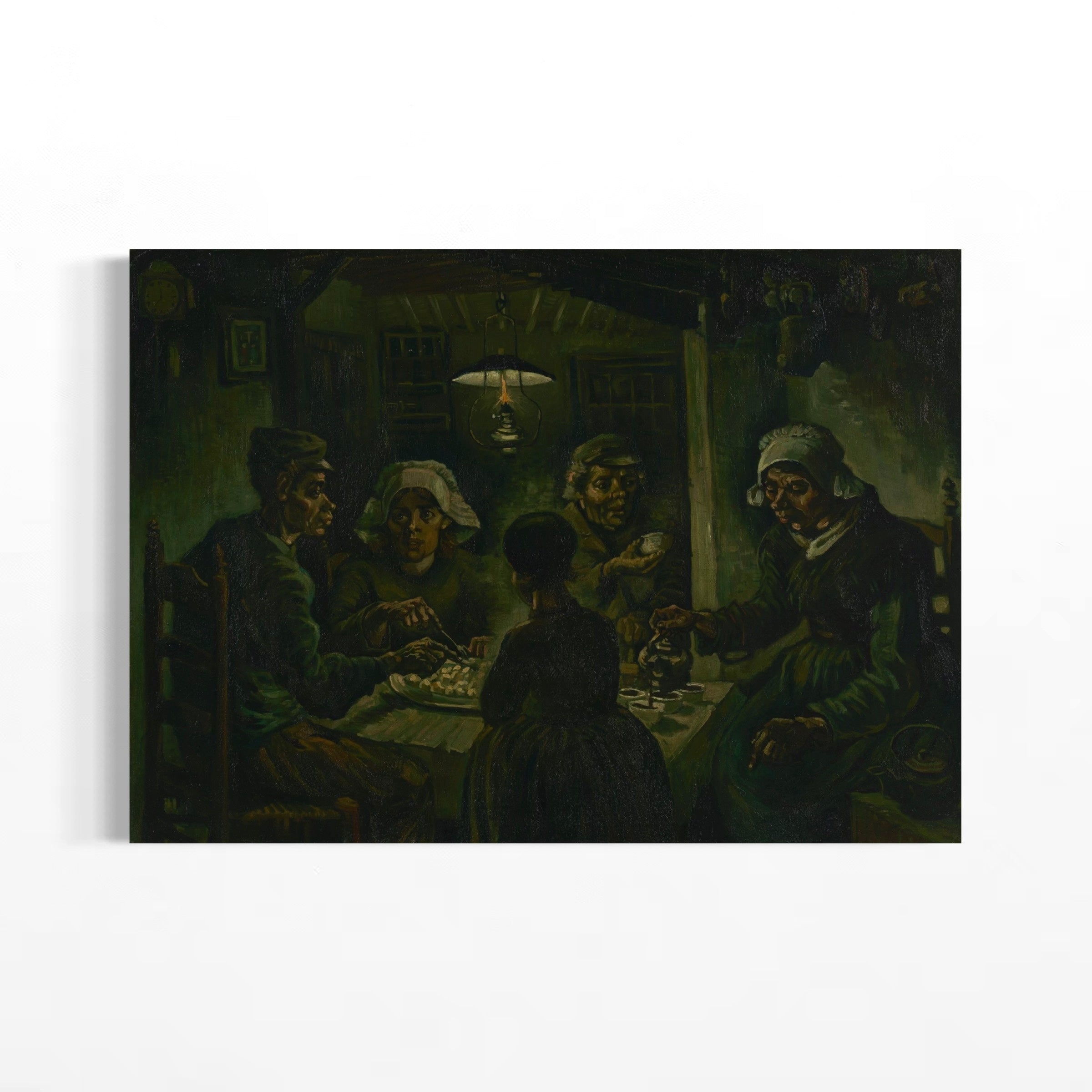 a group of people gathered around a table, engaged in conversation and enjoying a meal together.