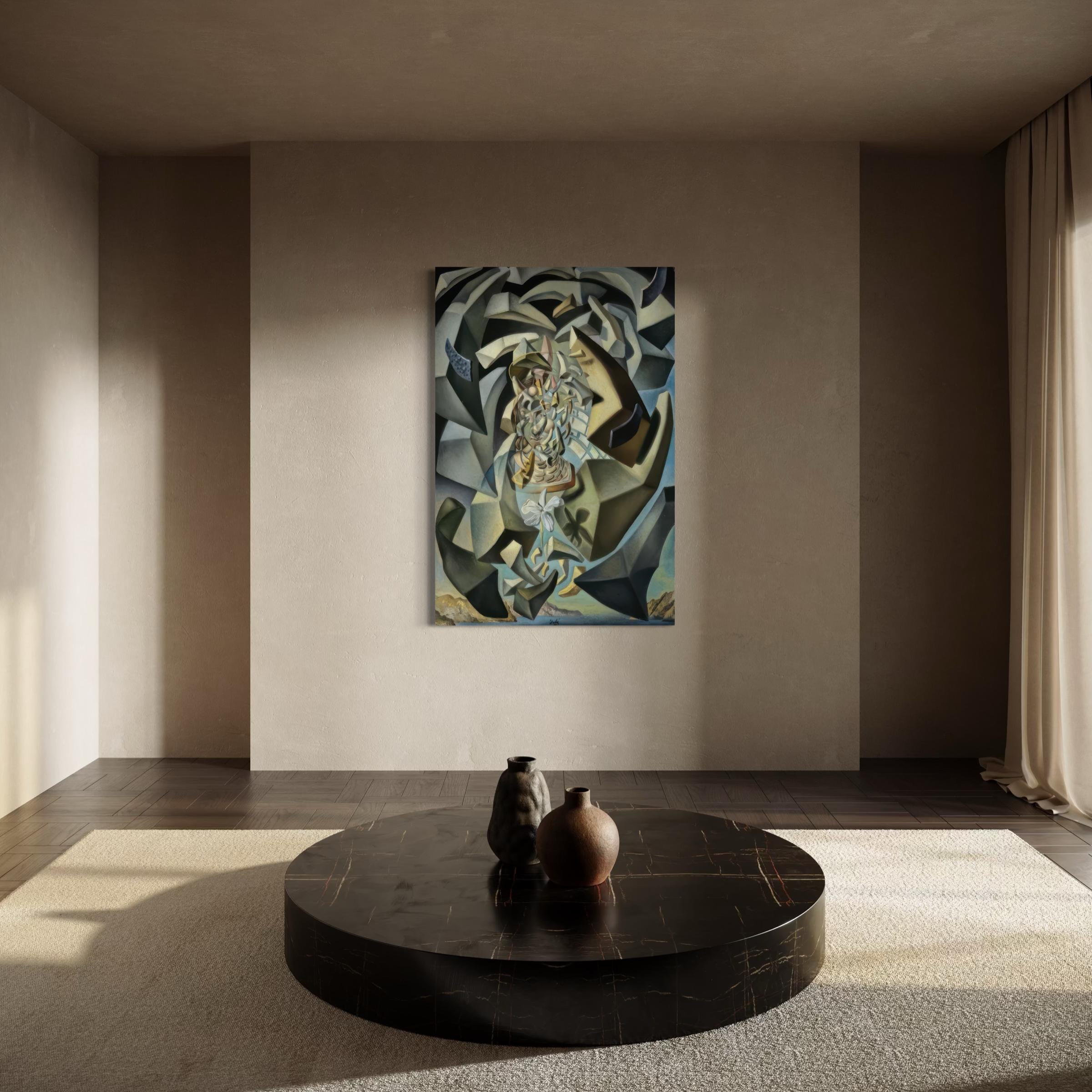 Madone Micropysique Wall Art Canvas Poster Print | Salvador Dali Surreal Modern Art