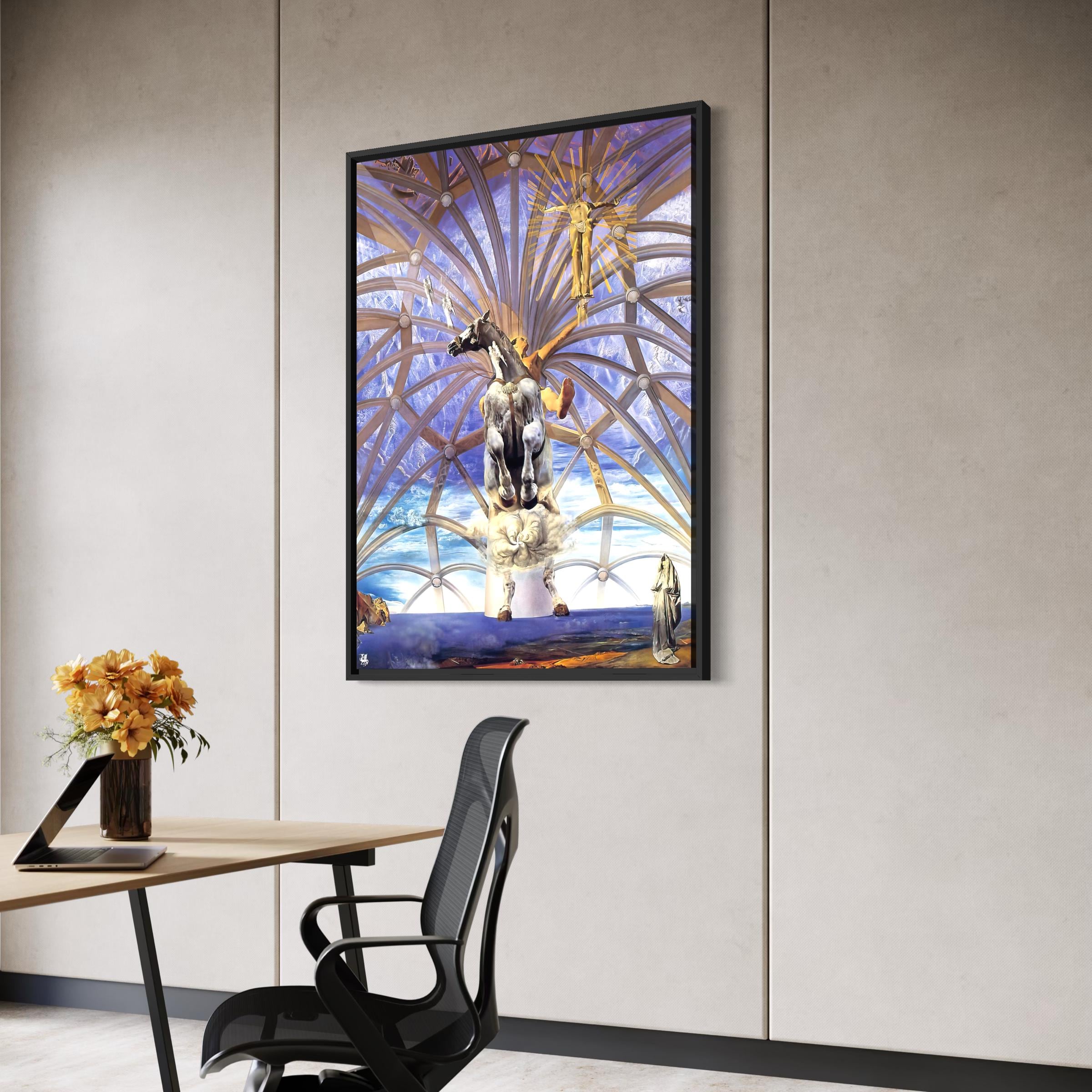 Salvador Dali Santiago el Grande Wall Art Canvas | Surrealism Poster Print