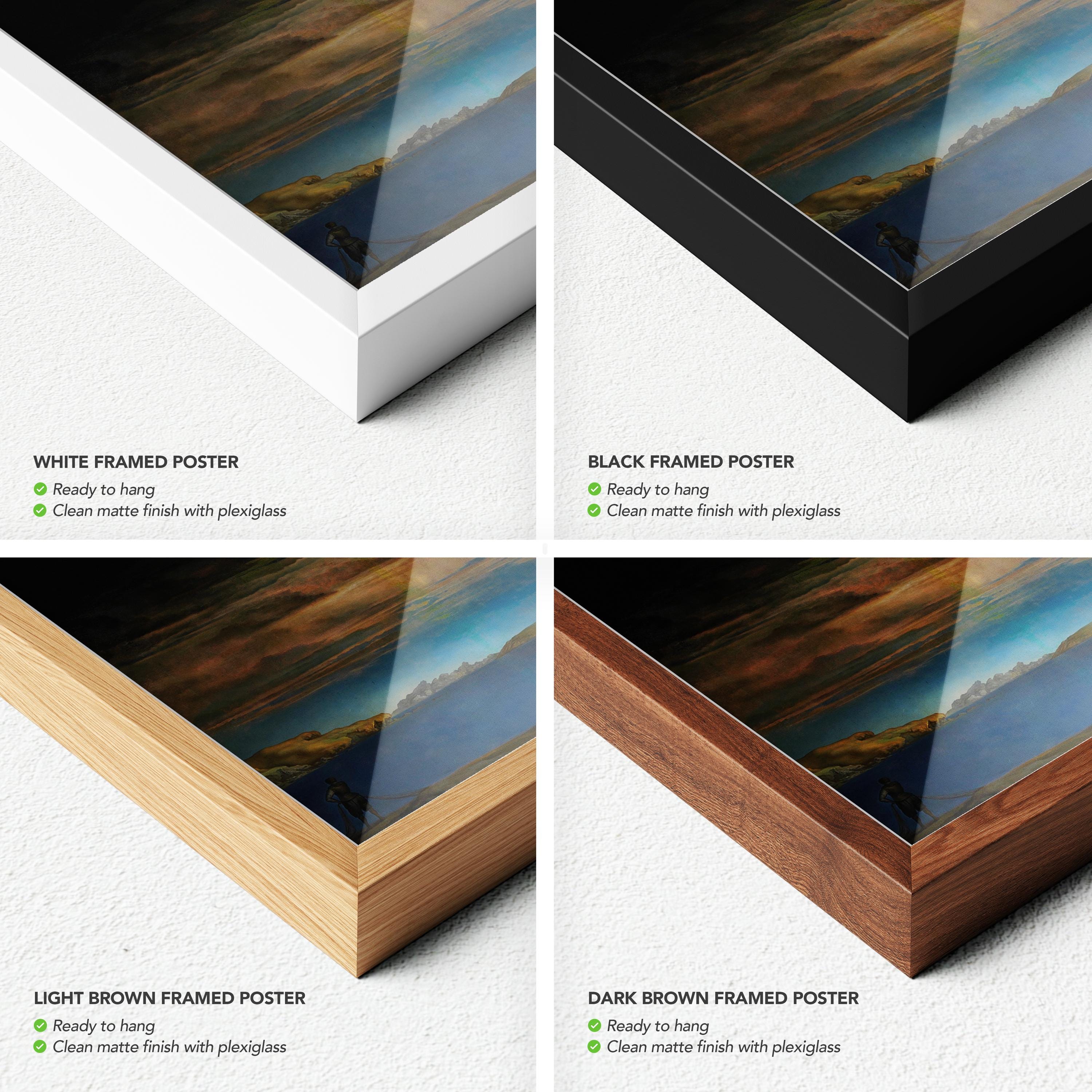 Salvador Dali Christ of Saint John of the Cross Surrealism Canvas Art | Poster Print