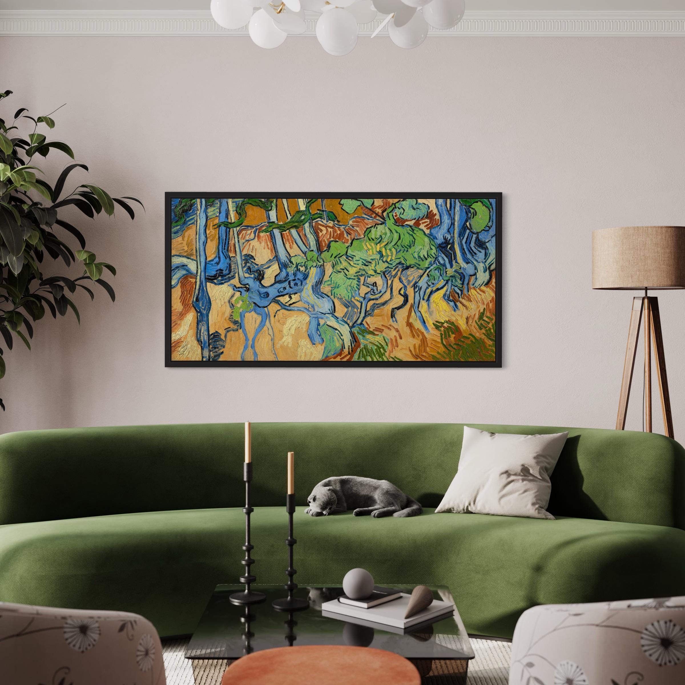 Tree Roots by Vincent van Gogh Poster Print | Canvas Art | Poster Print