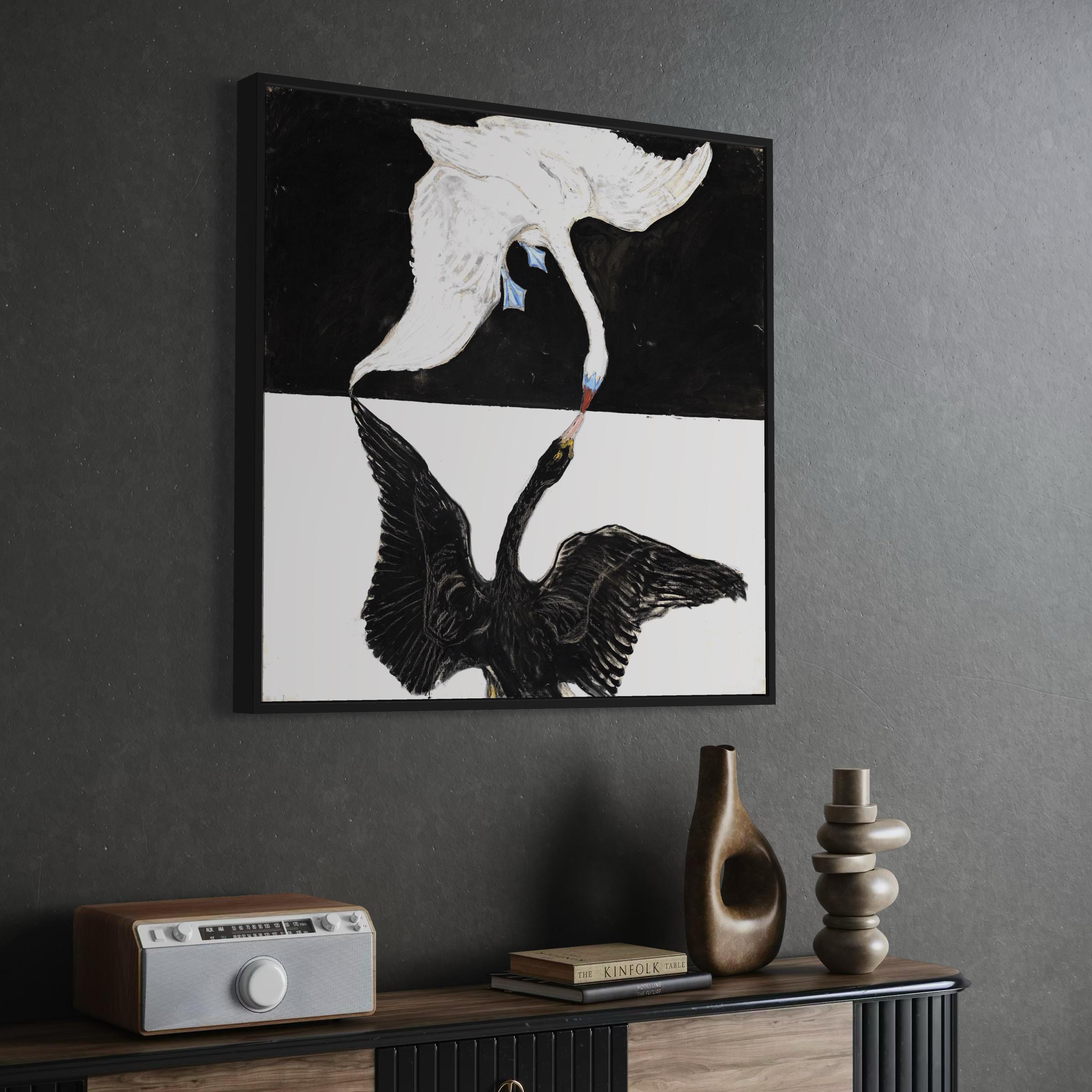 Hilma af Klint The Swan No 1 Abstract Canvas Art | Poster Print