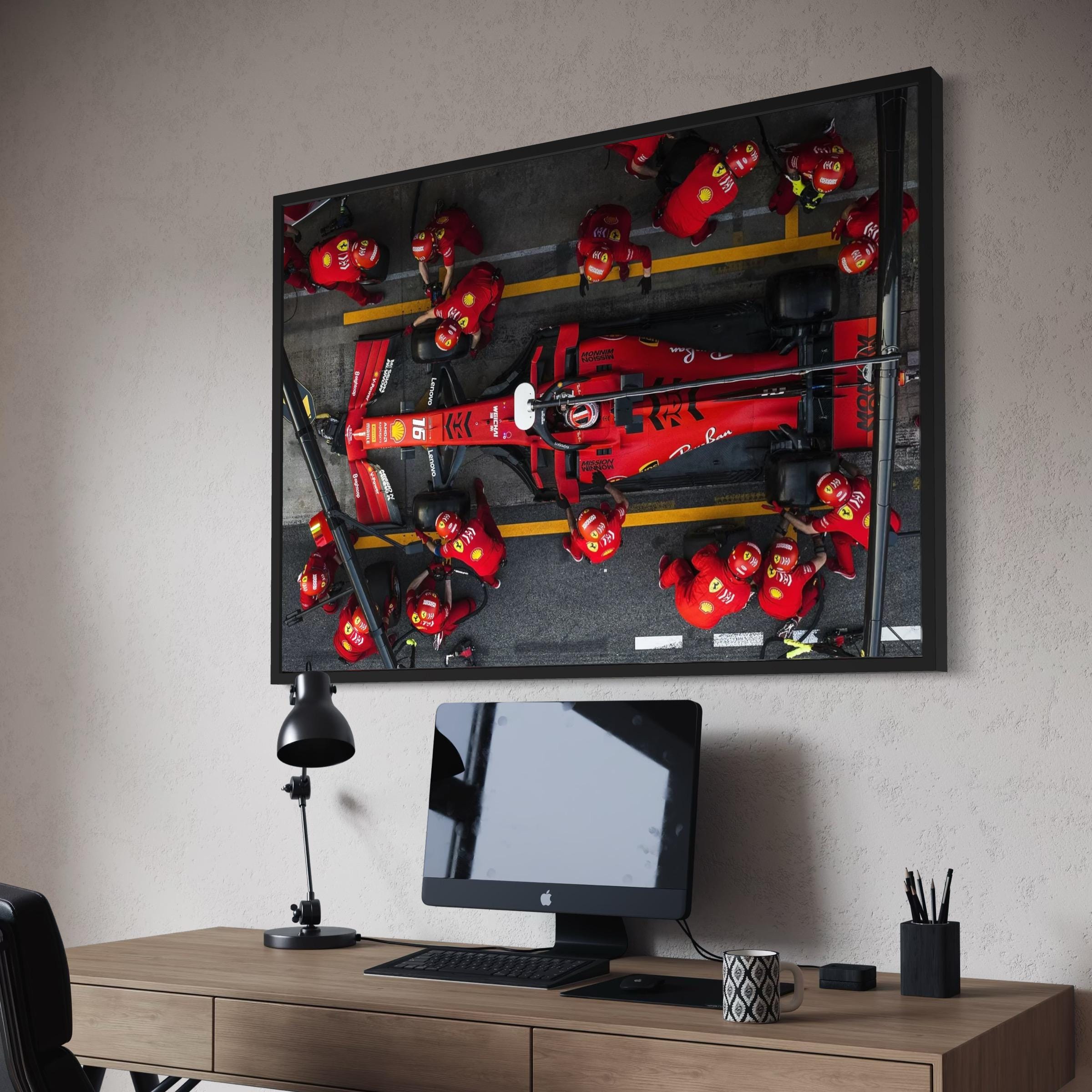 Formula F1 Motivational Motorsports Canvas Art | Poster Print