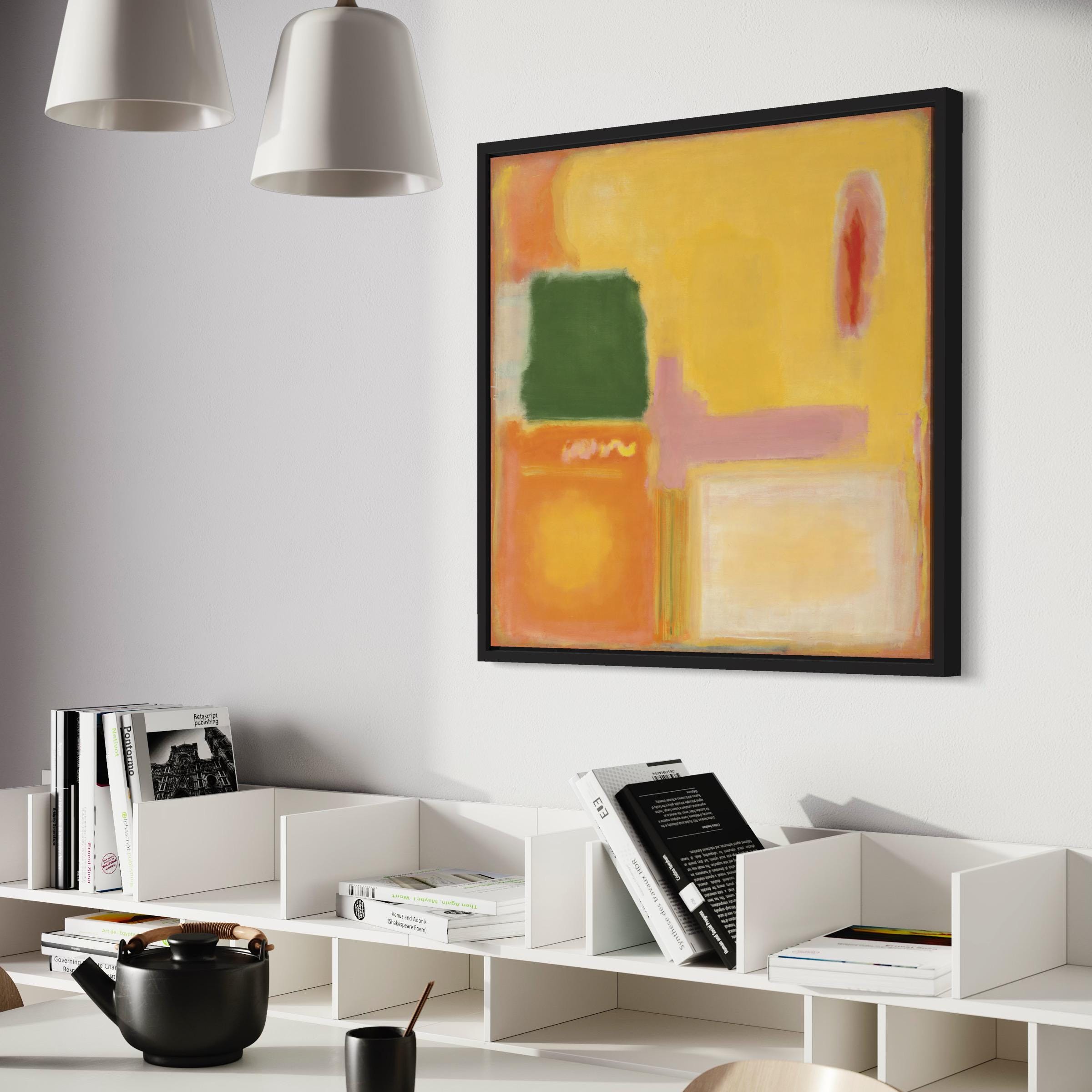 Mark Rothko No. 16 / No. 12 Abstract Expressionism Canvas Art | Poster Print