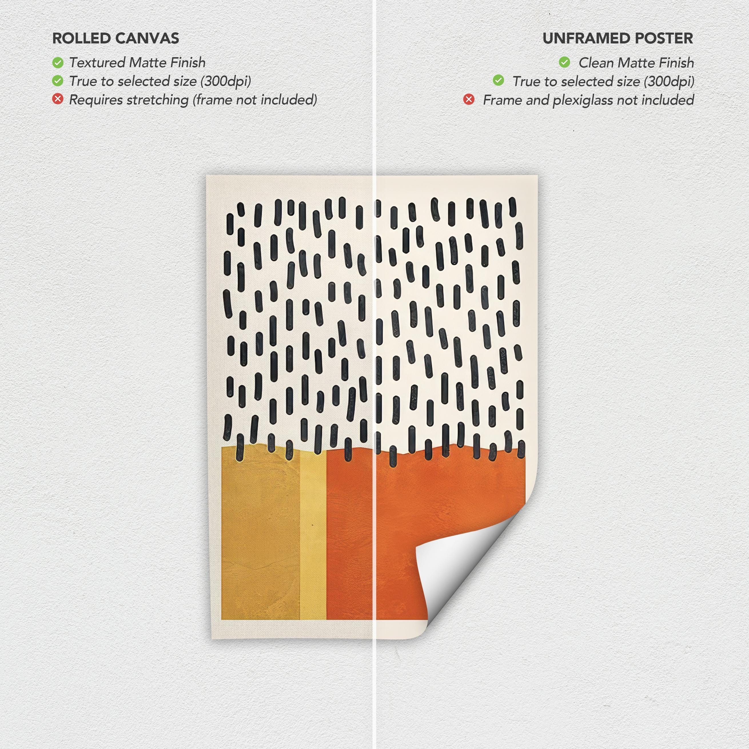 Set of 3 Color Block | Bauhaus Mid Century Modern Poster Prints | Canvas Art