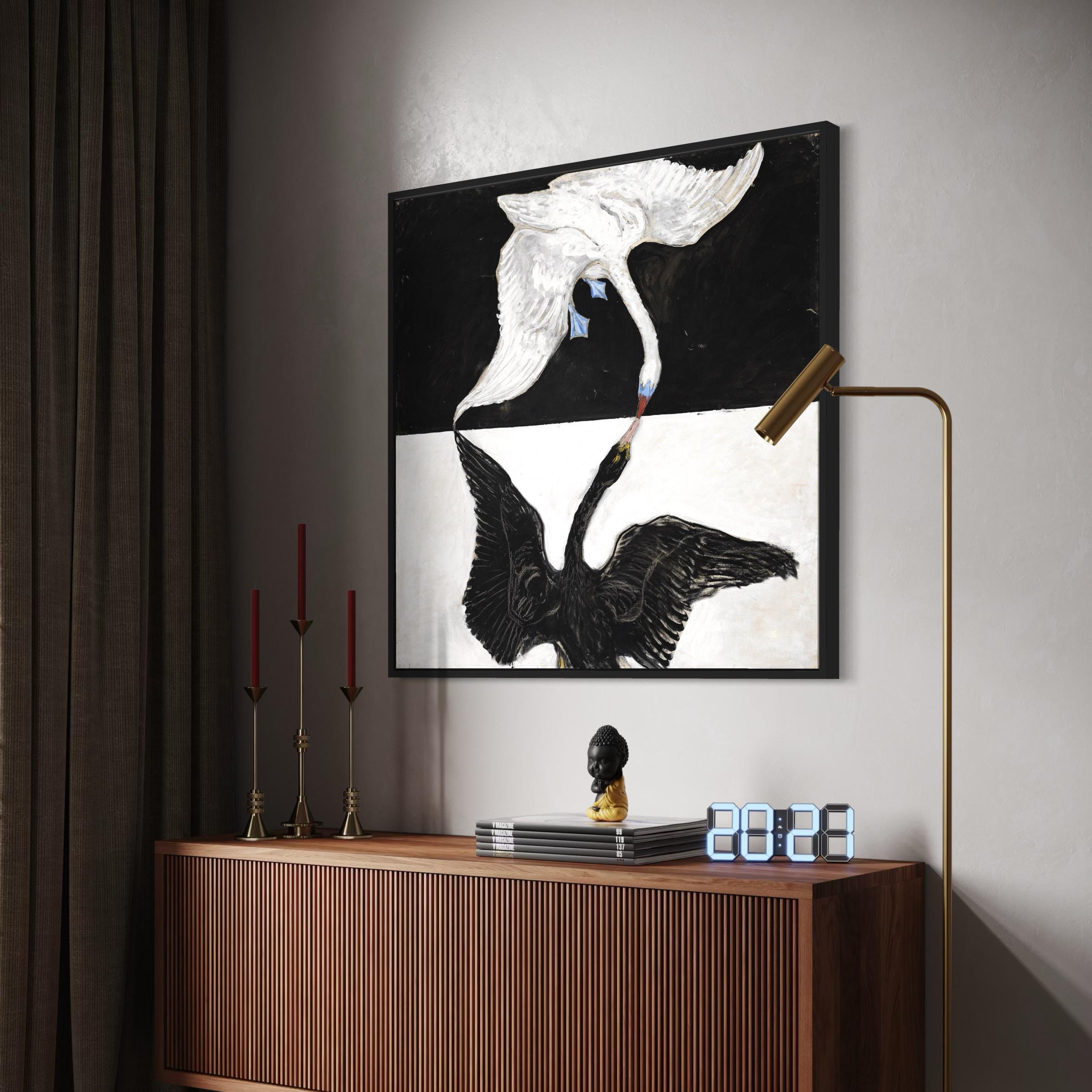 Hilma af Klint The Swan No 1 Abstract Canvas Art | Poster Print