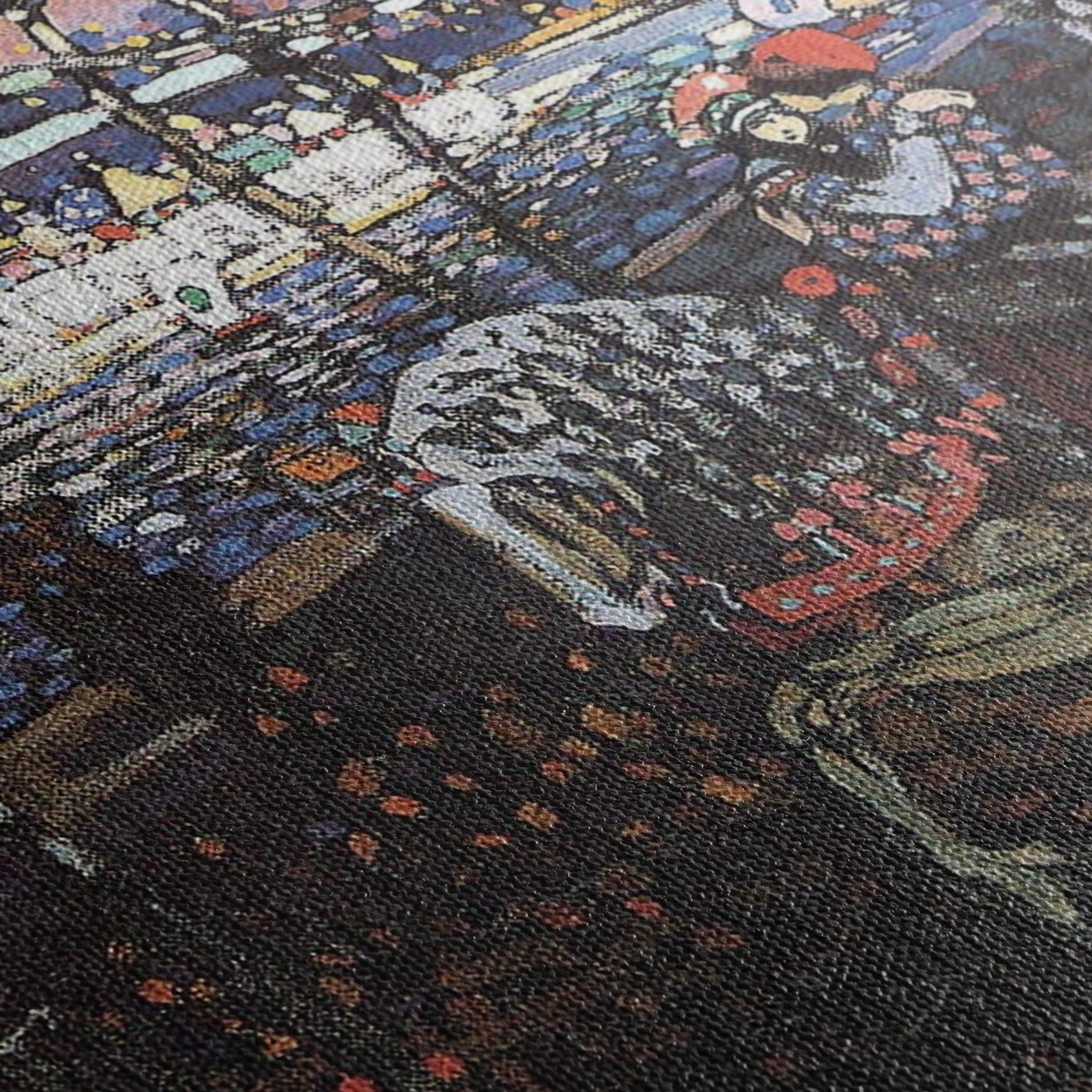 Couple on Horseback by Wassily Kandinsky Canvas Art | Poster Print