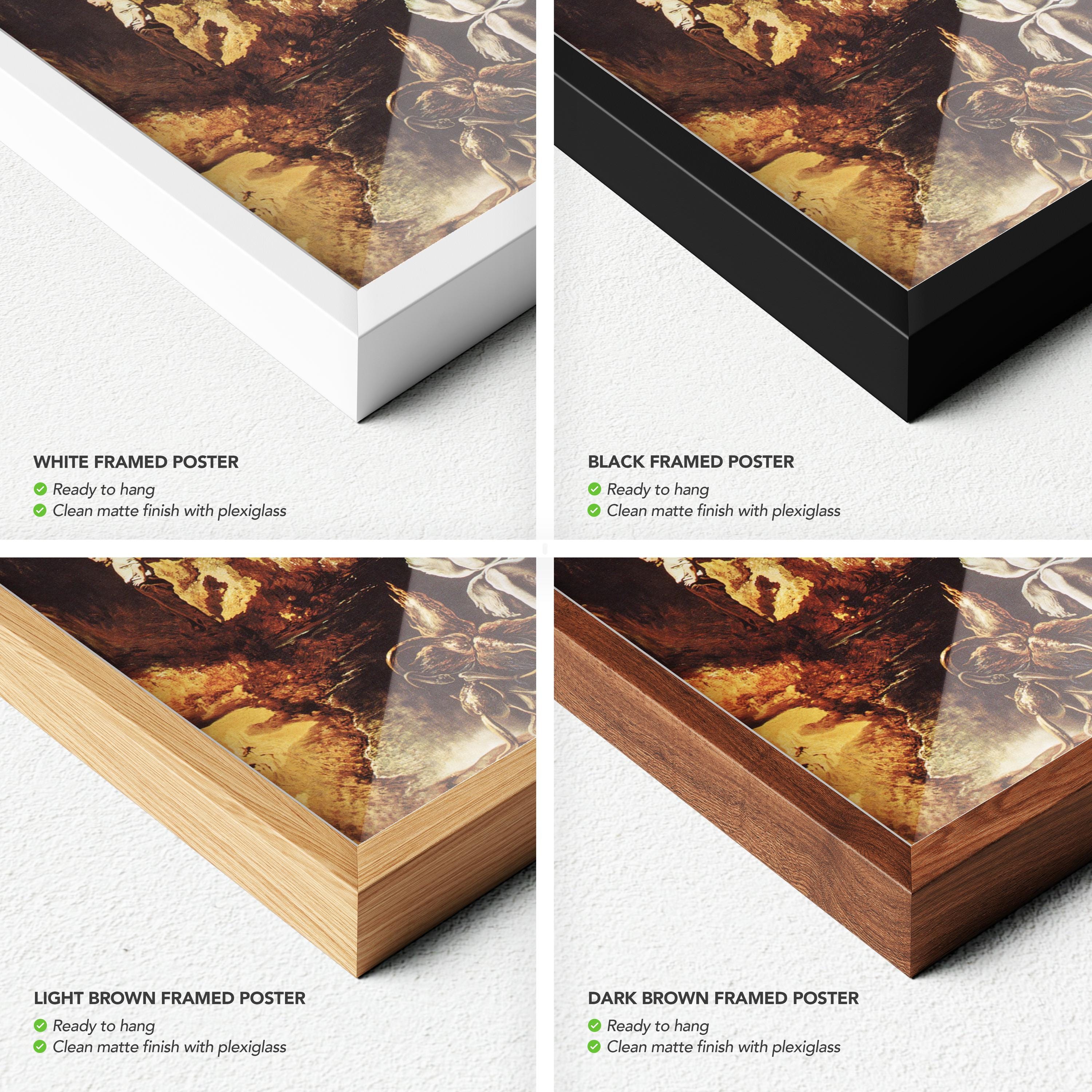 Salvador Dali Swans Reflecting Elephants Surrealism Modern Canvas Art | Poster Print