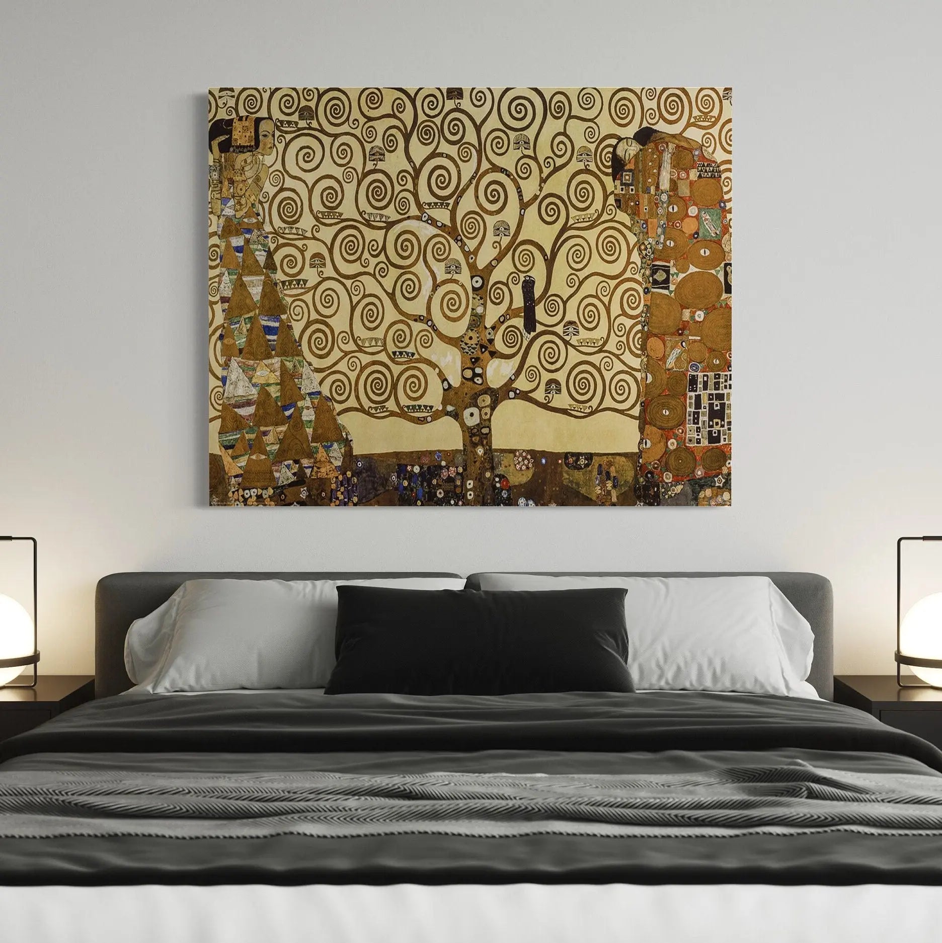 Gustav Klimt 'The Tree of Life' 1905 Canvas Wall Art | Poster Print Canvastoria