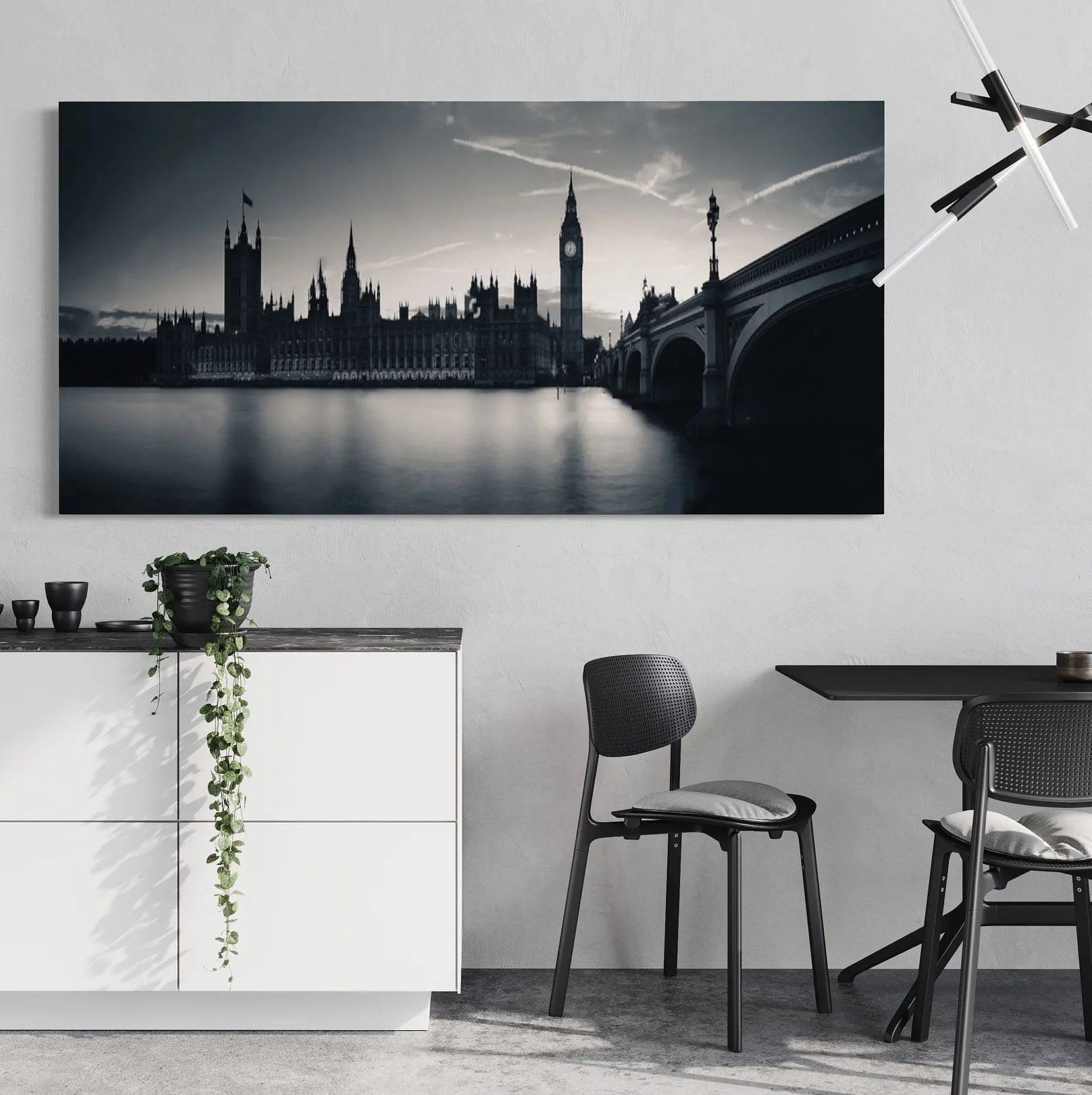 London City Panorama Skyline Canvas Wall Art | Poster Print Canvastoria