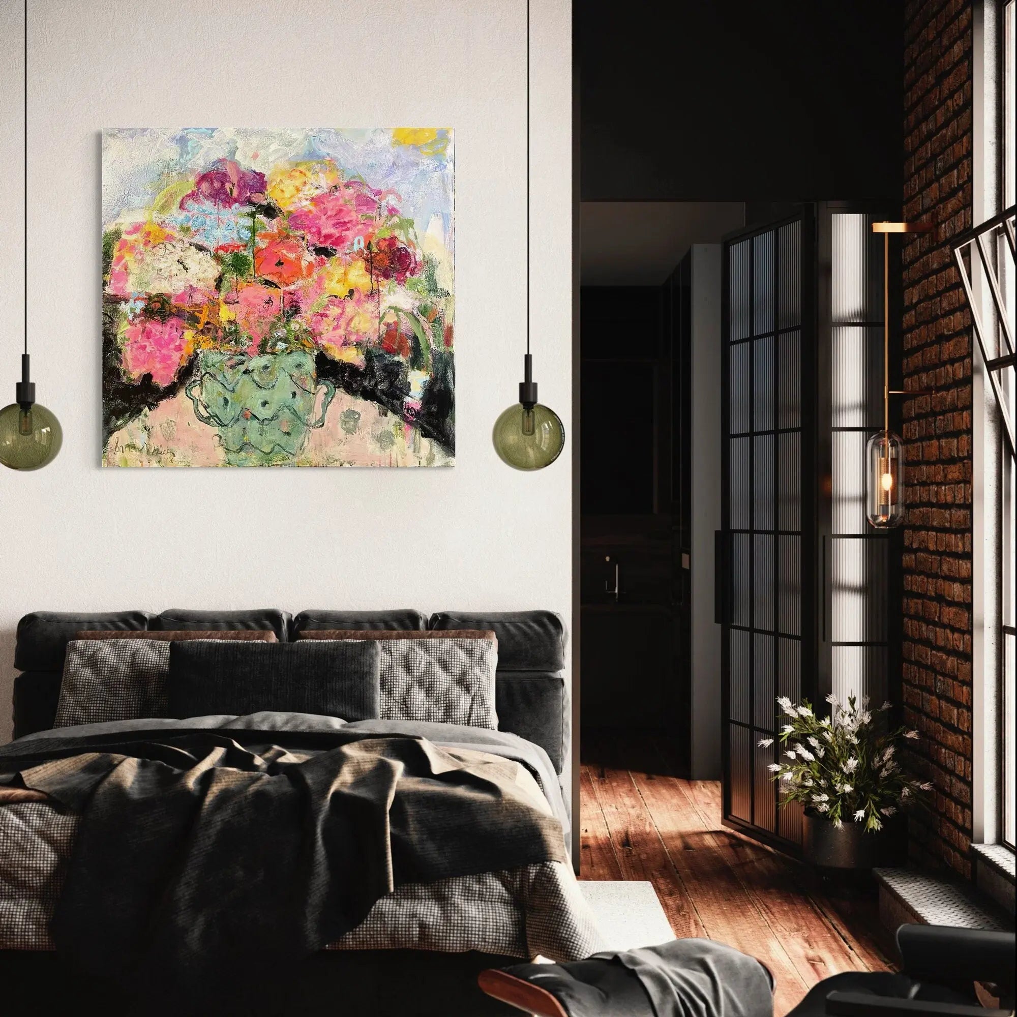 Henri Sandy Welch ‘With Love’ Canvas Wall Art | Poster Print Canvastoria
