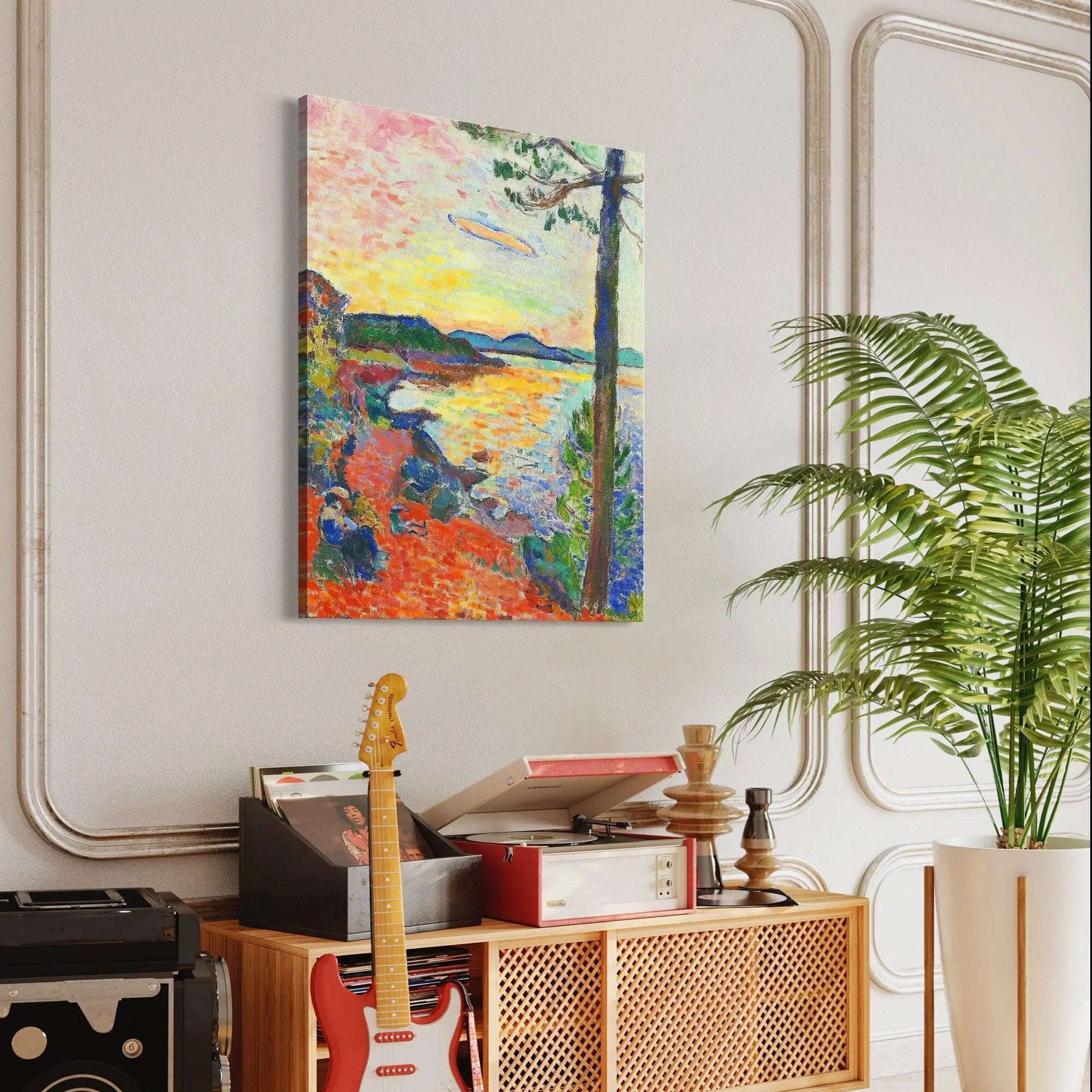 Henri Matisse 'The Gulf of Saint Tropez' Canvas Wall Art | Poster Print - Canvastoria