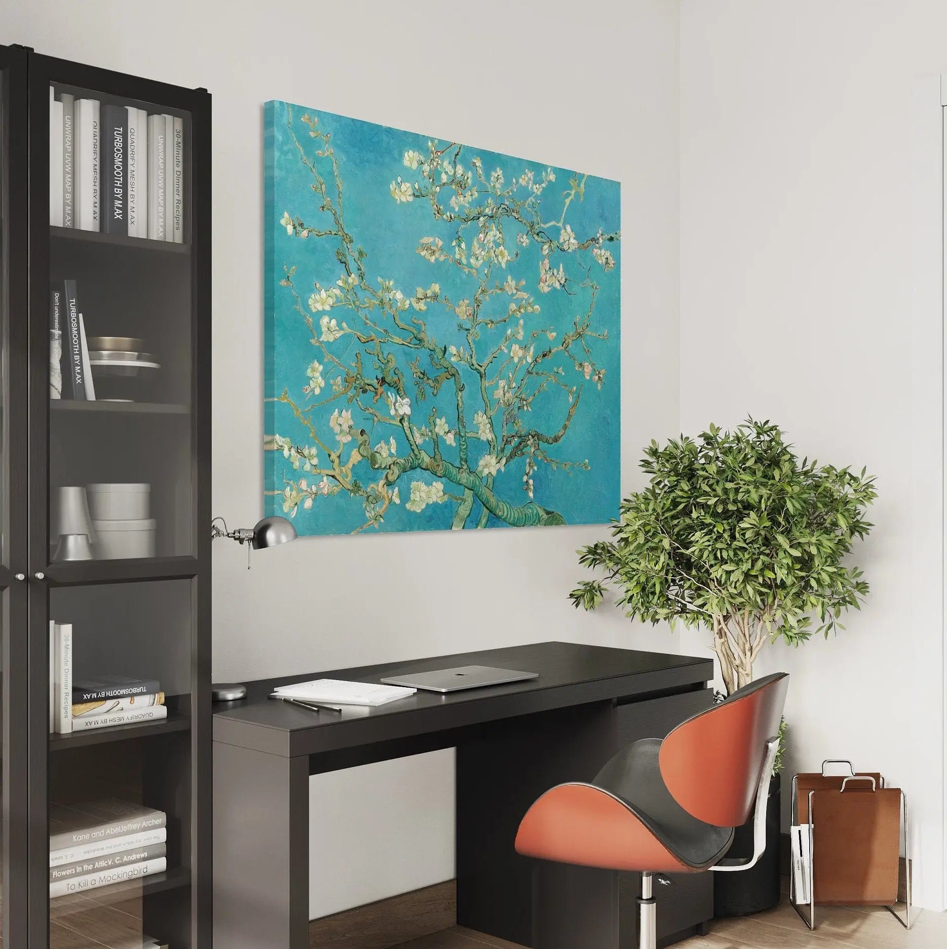 Vincent van Gogh 'Almond Blossom' 1890 Canvas Wall Art | Poster Print Canvastoria
