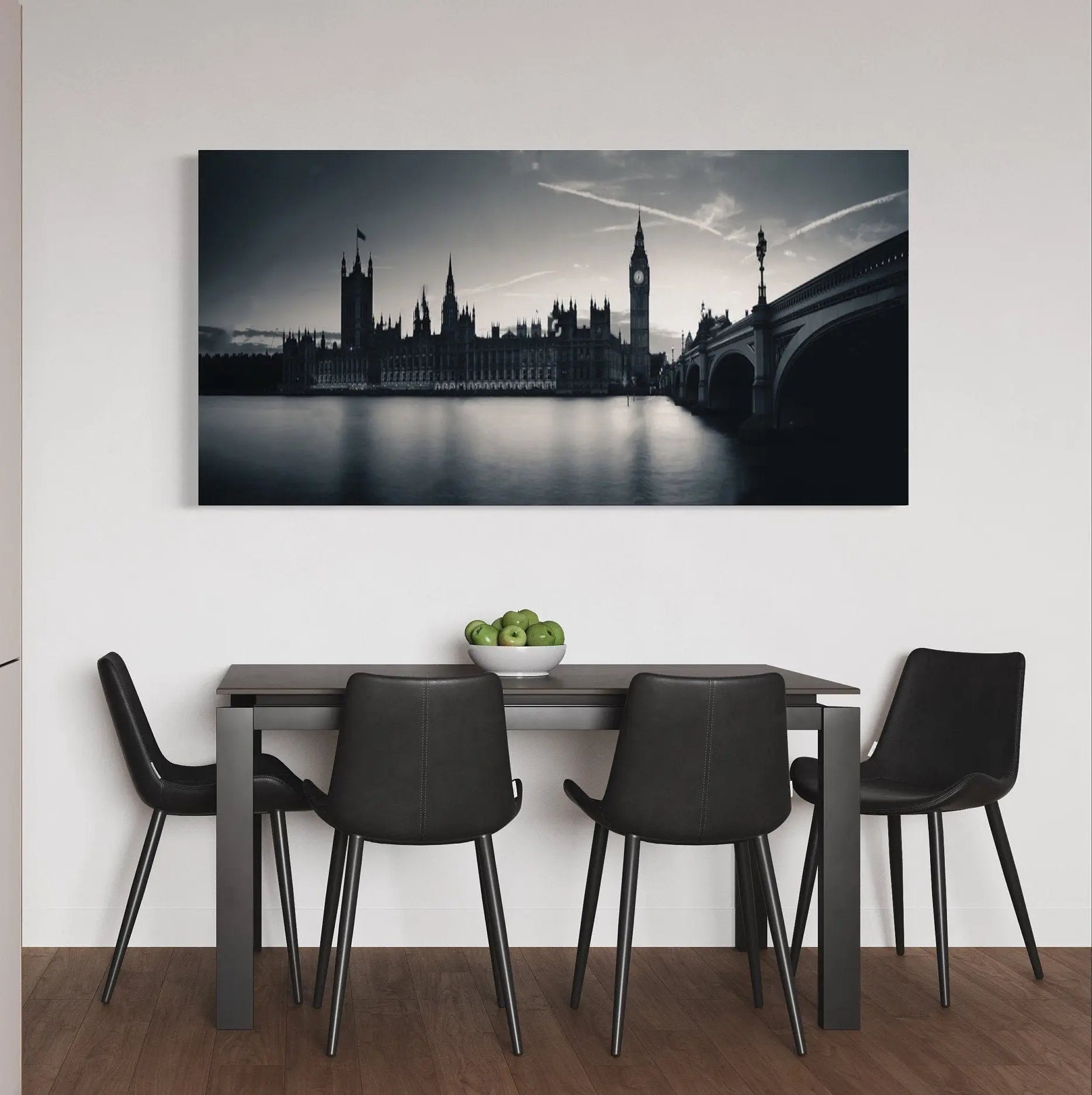 London City Panorama Skyline Canvas Wall Art | Poster Print Canvastoria