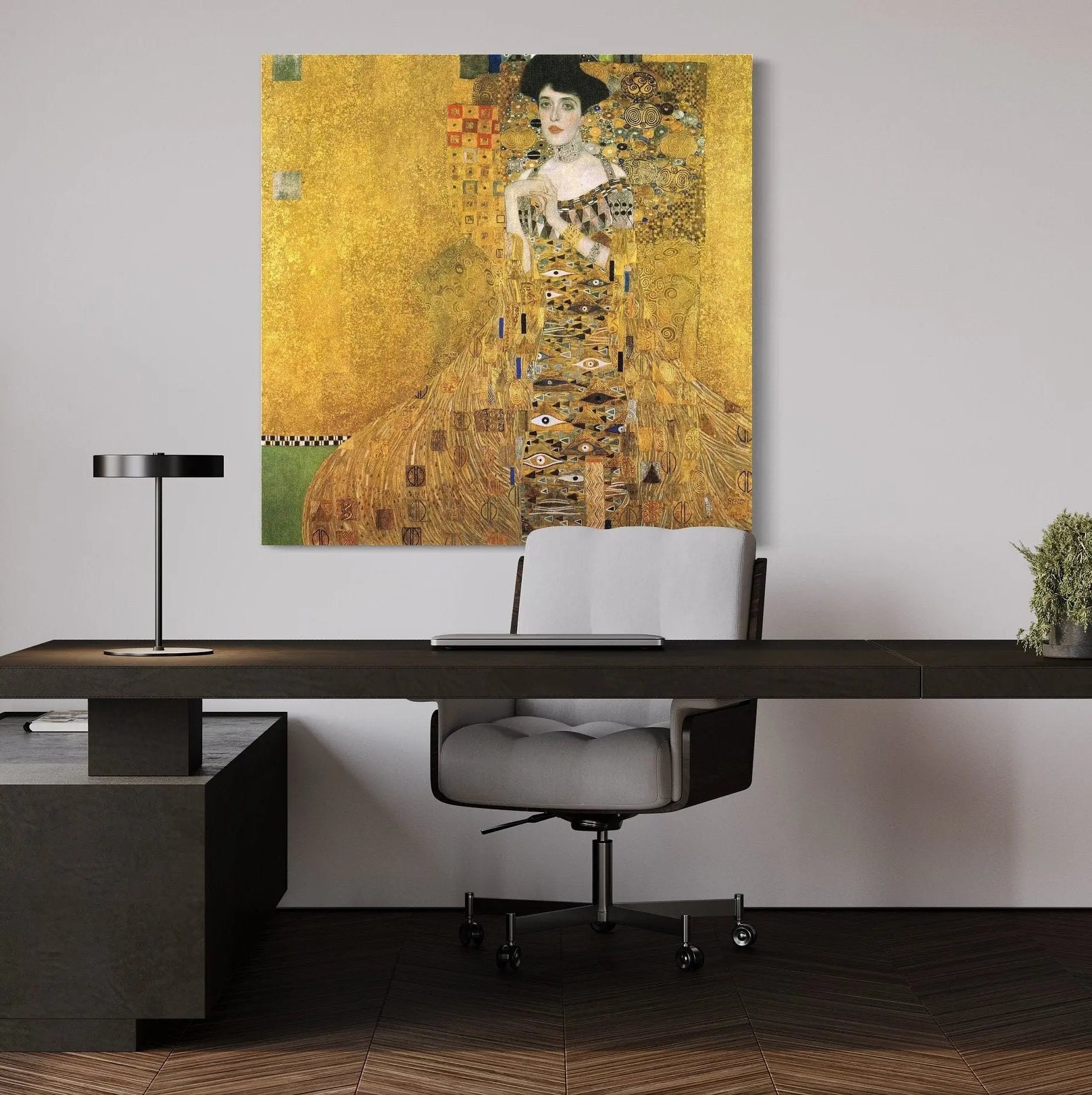 Gustav Klimt 'The Lady in Gold' Canvas Wall Art | Poster Print Canvastoria