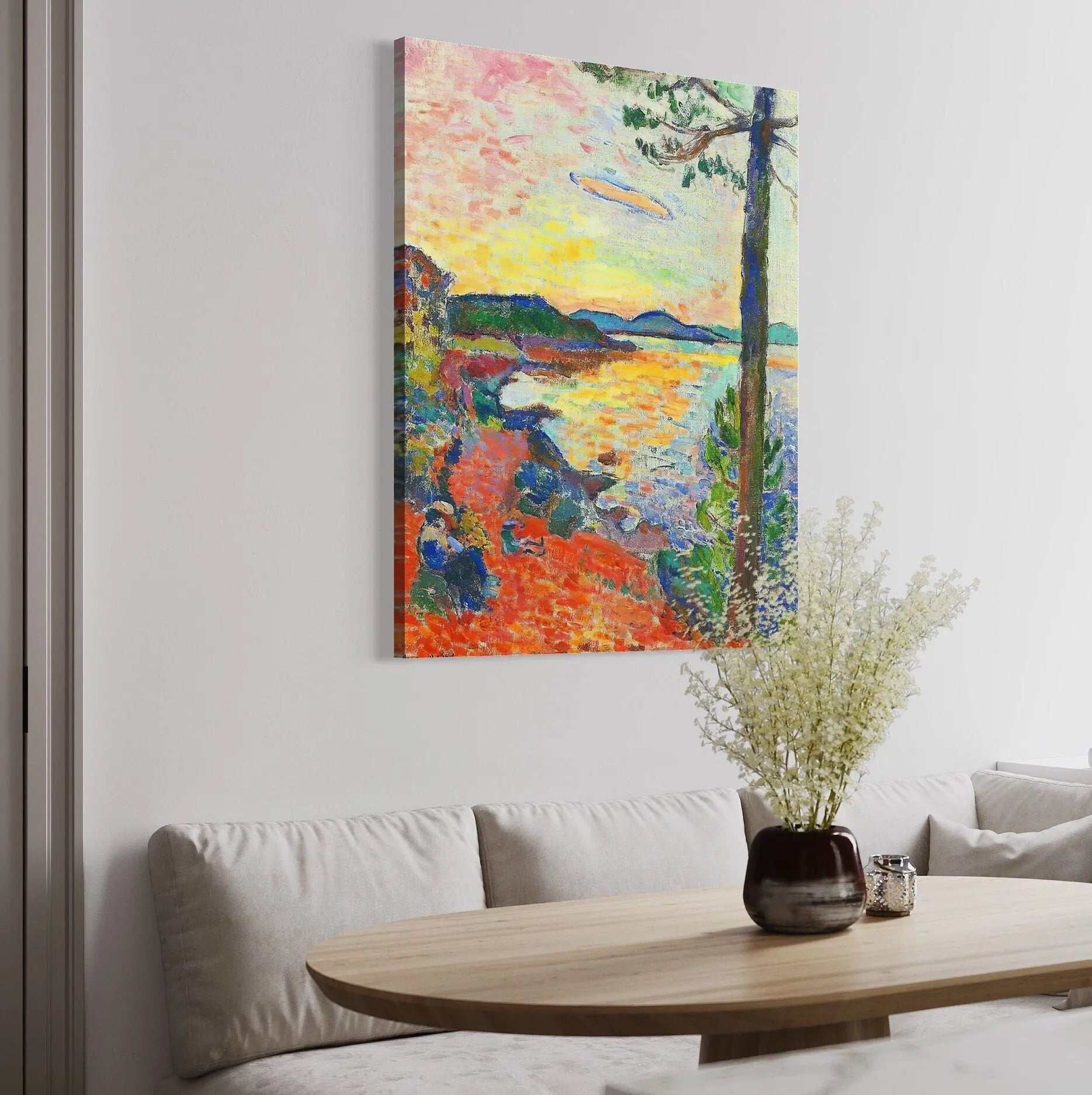 Henri Matisse 'The Gulf of Saint Tropez' Canvas Wall Art | Poster Print - Canvastoria