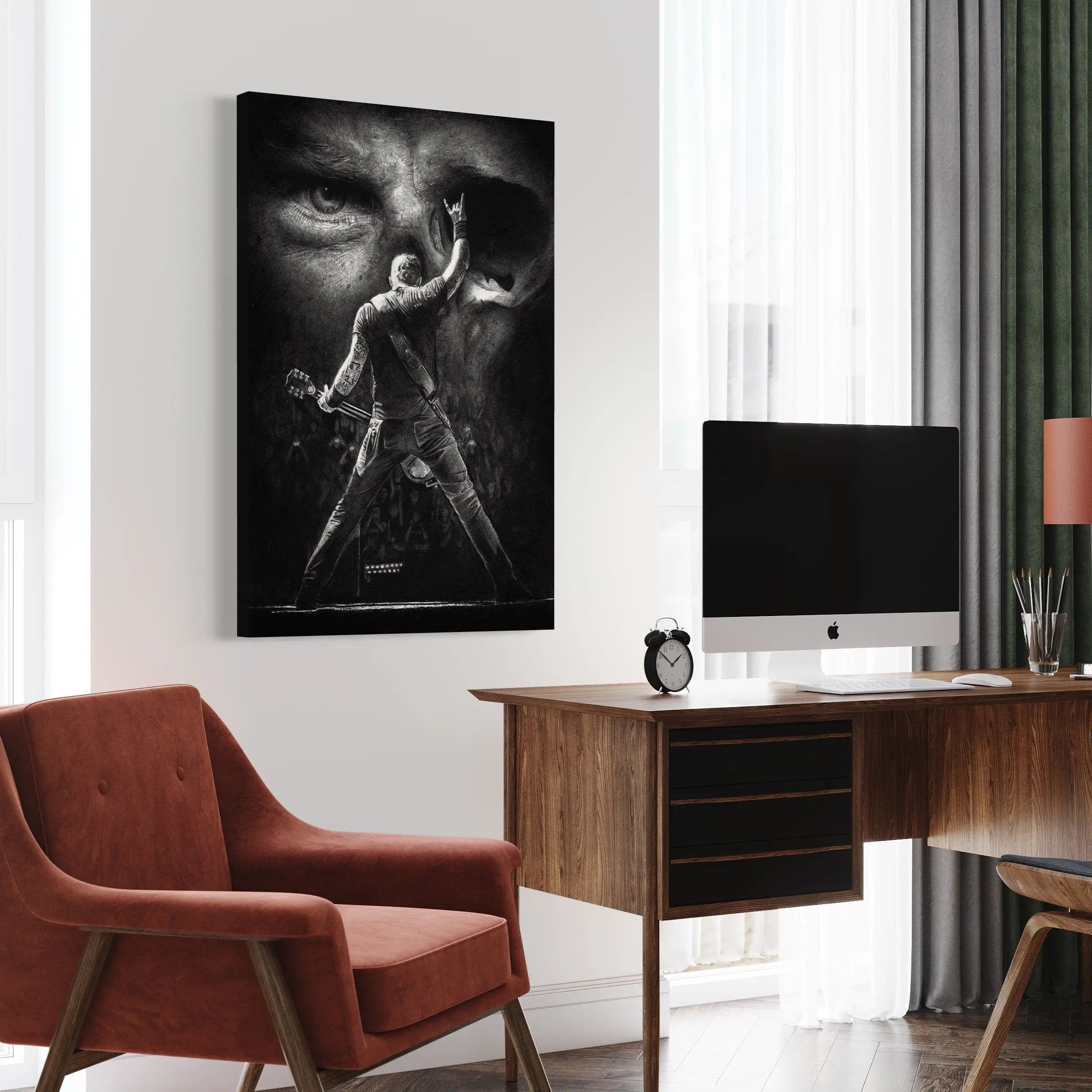 James Hetfield - Metallica Canvas Wall Art | Poster Print - Canvastoria